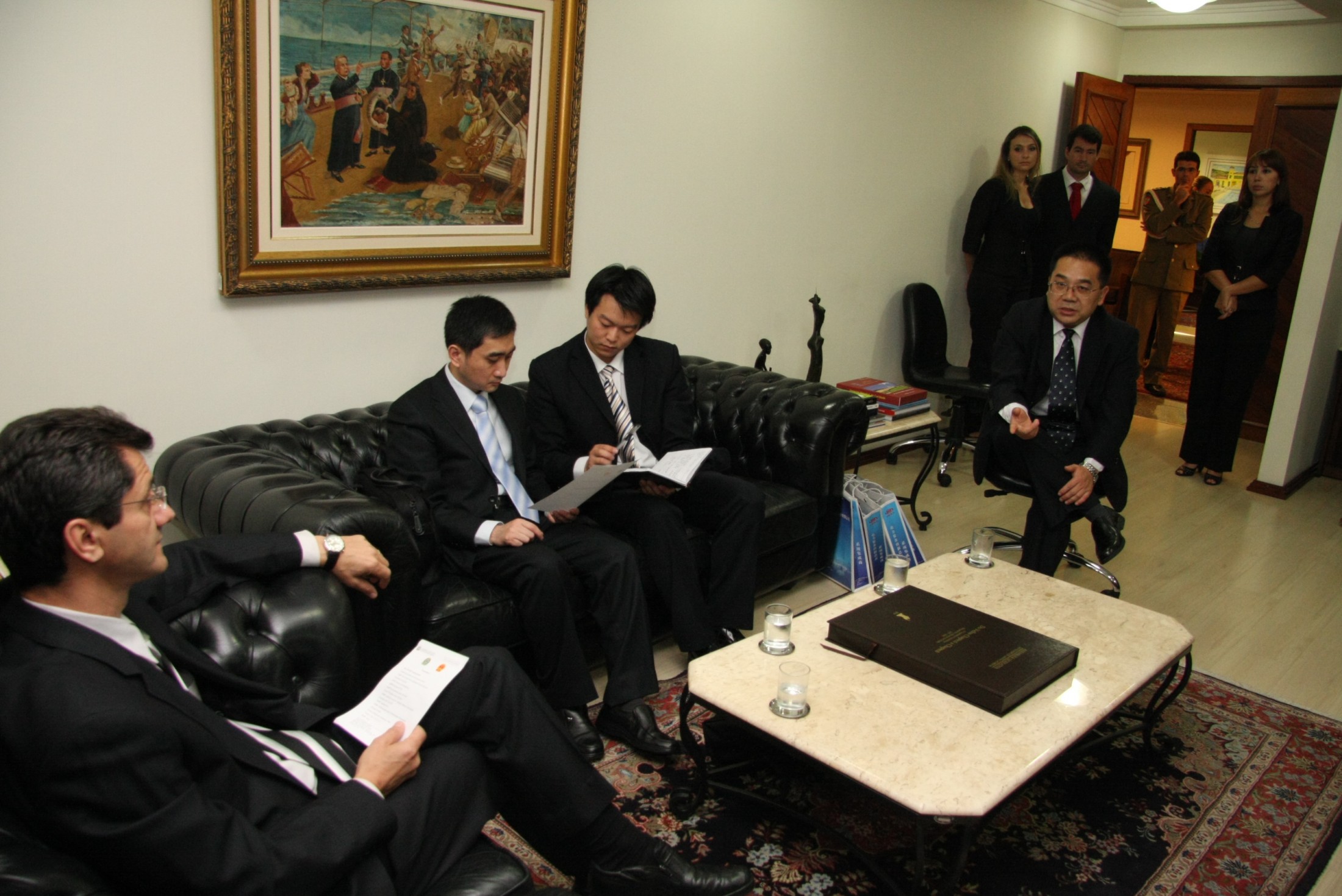 Comitiva Chinesa visita Assembleia Legislativa