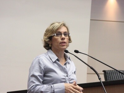 Ana Paula Lima pede mais segurança para a região de Blumenau