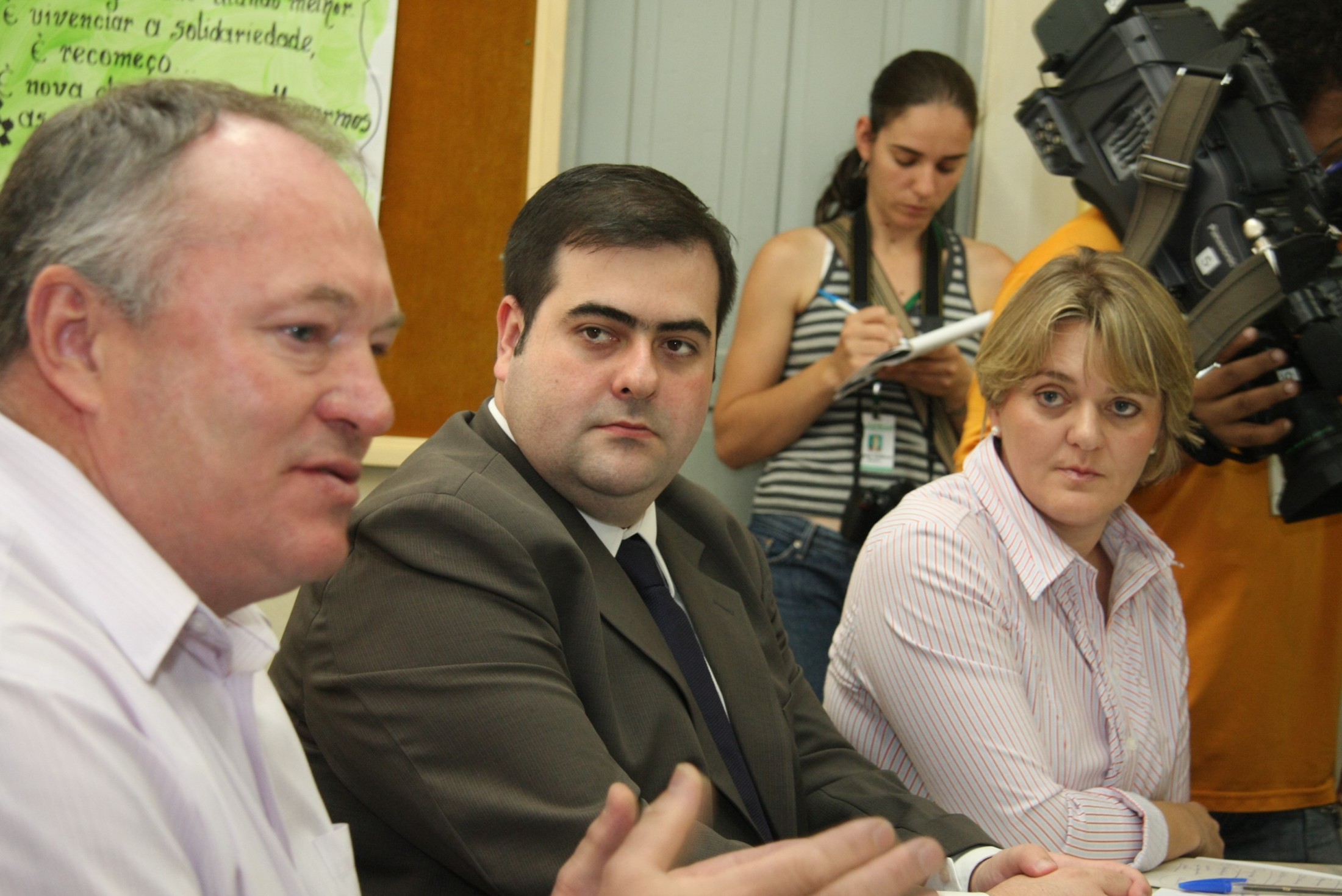 Reunião com a comunidade na EEB Coronel Lara Ribas - Chapecó/SC