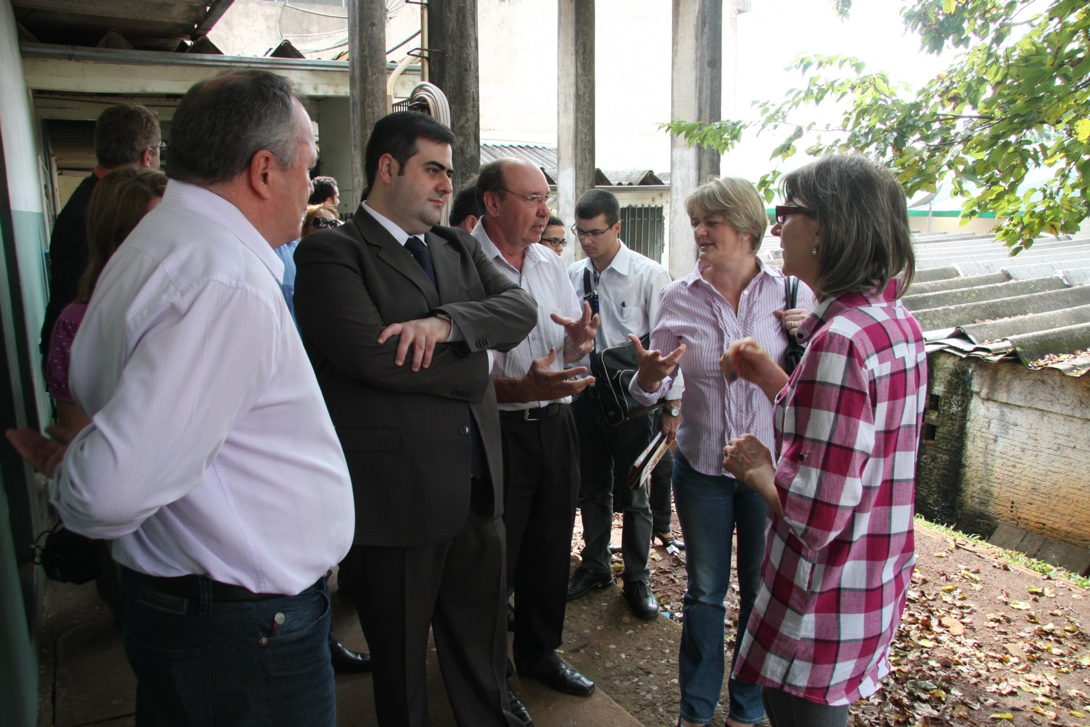 Reunião com a comunidade na EEB Coronel Lara Ribas - Chapecó/SC