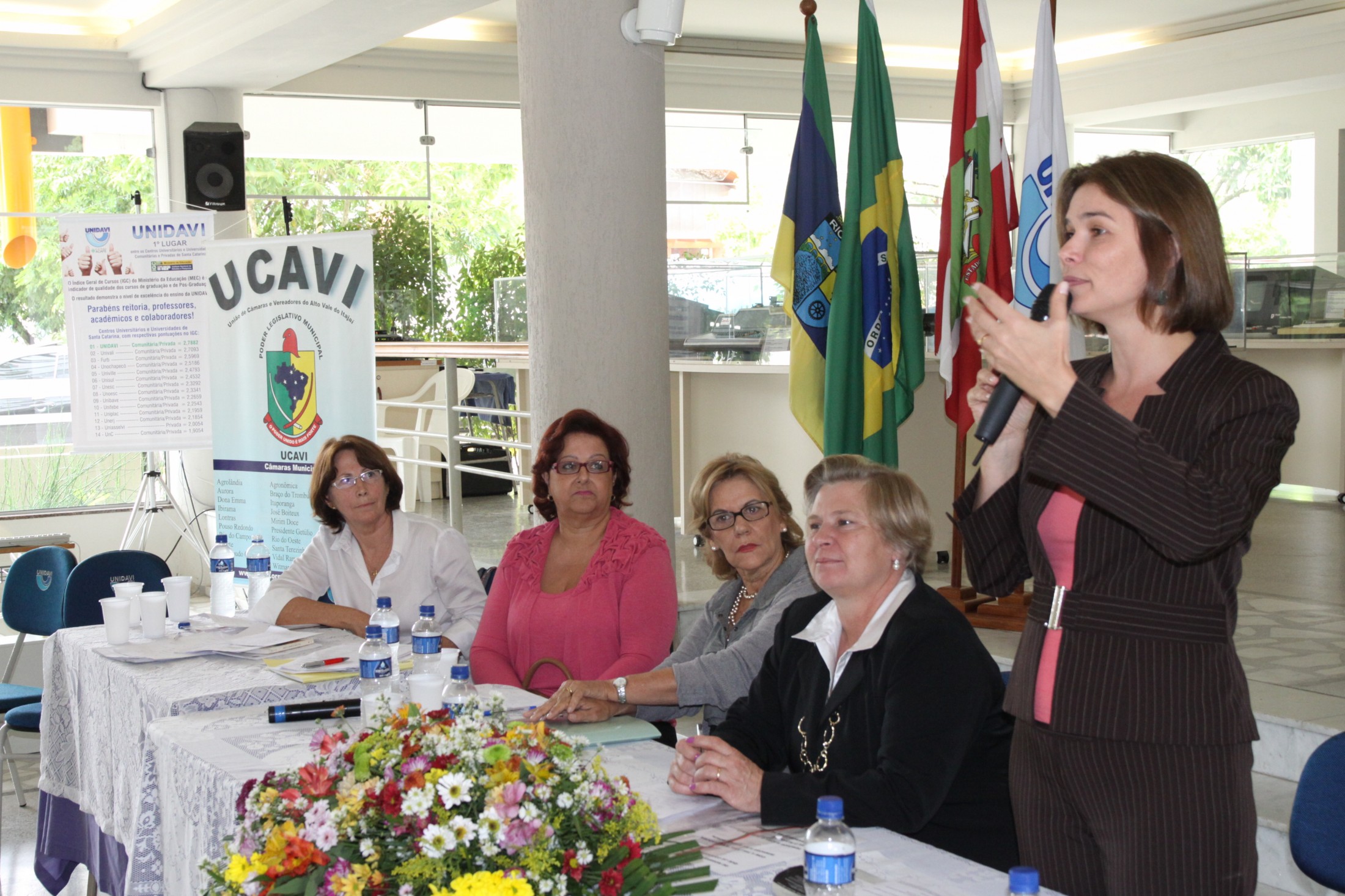 II Encontro de Mulheres Parlamentares de SC
