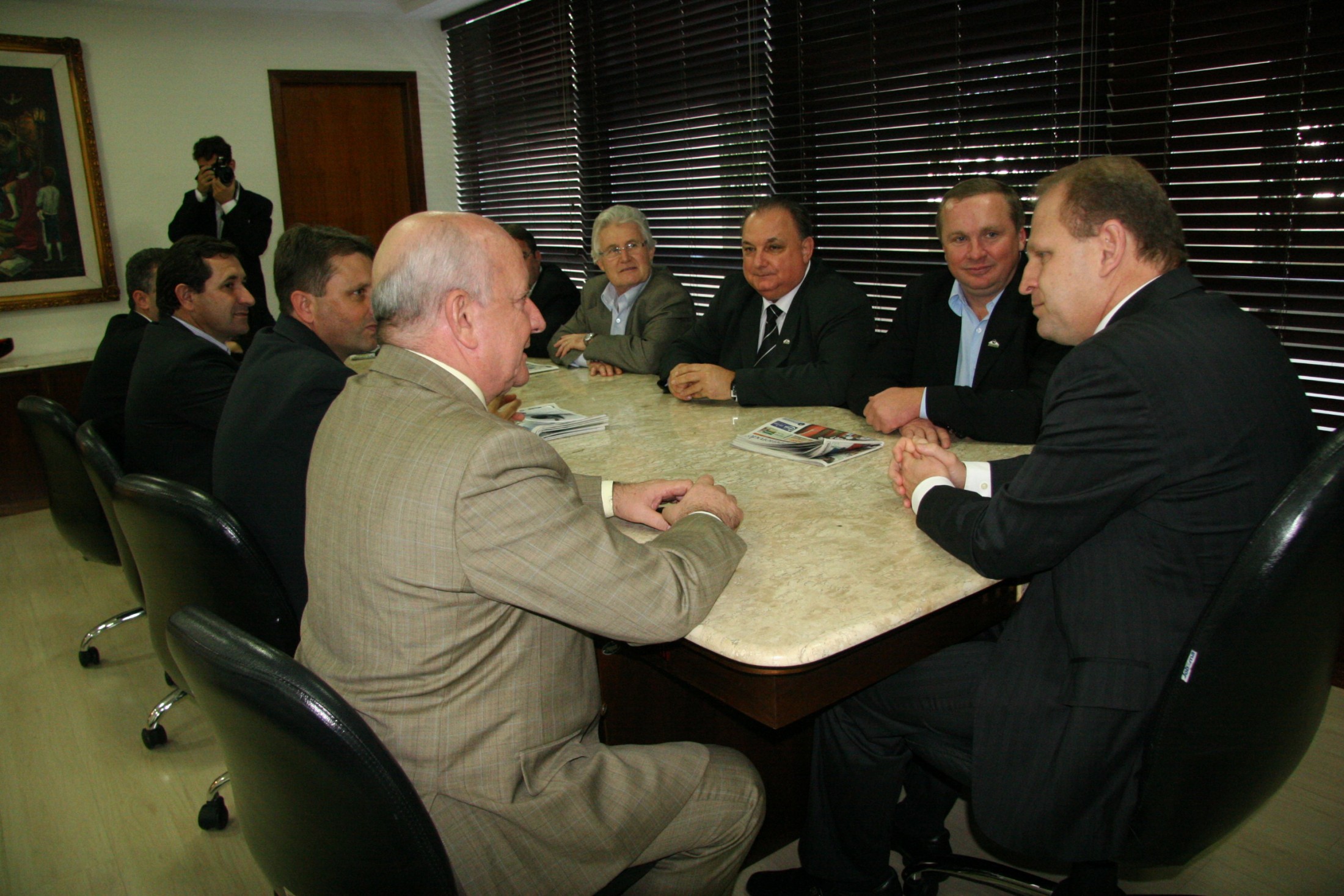 Reunião com o Presidente e Diretores da ADJORI