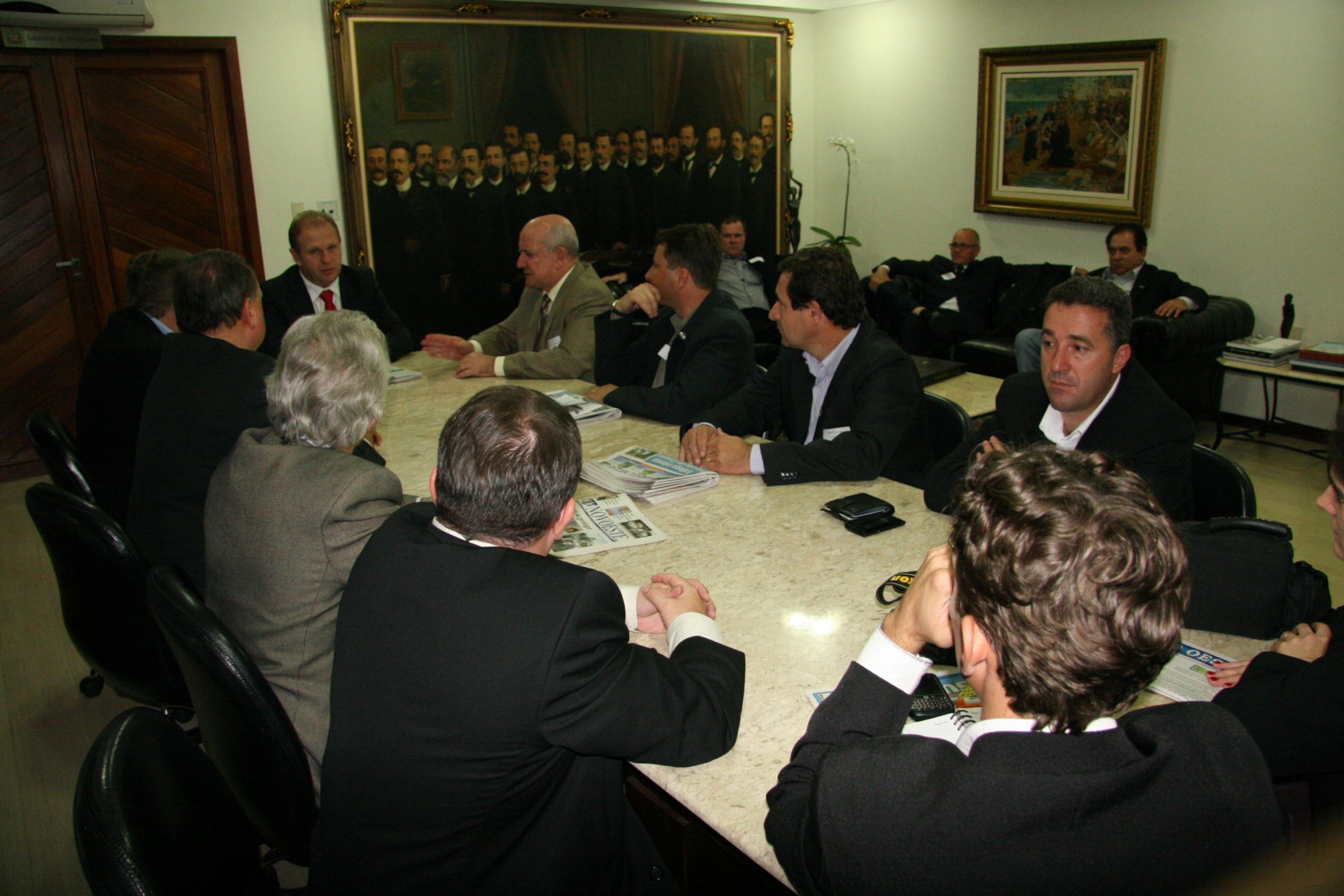 Reunião com o Presidente e Diretores da ADJORI