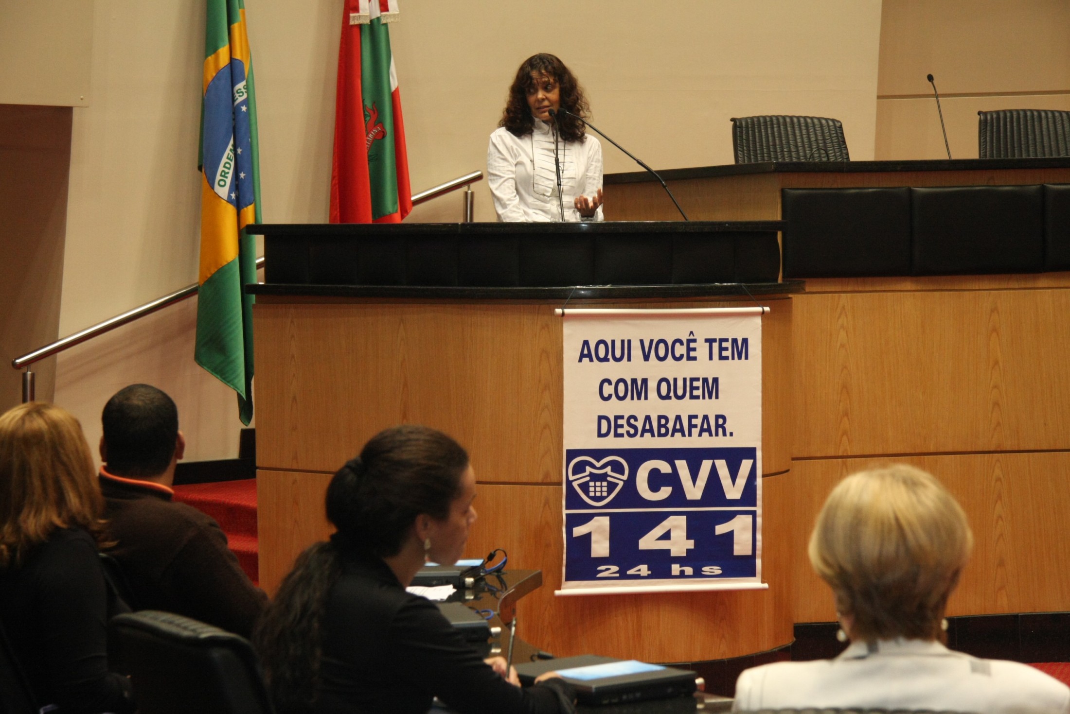 Palestra sobre o tema 