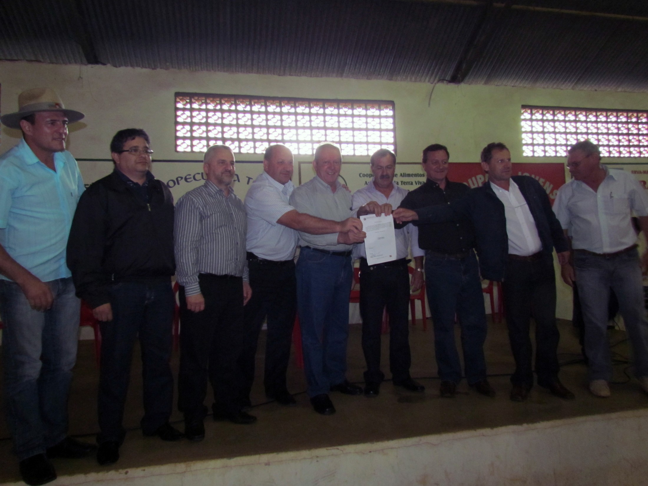 Deputado Marcos Vieira  (PSDB) em Abelardo Luz