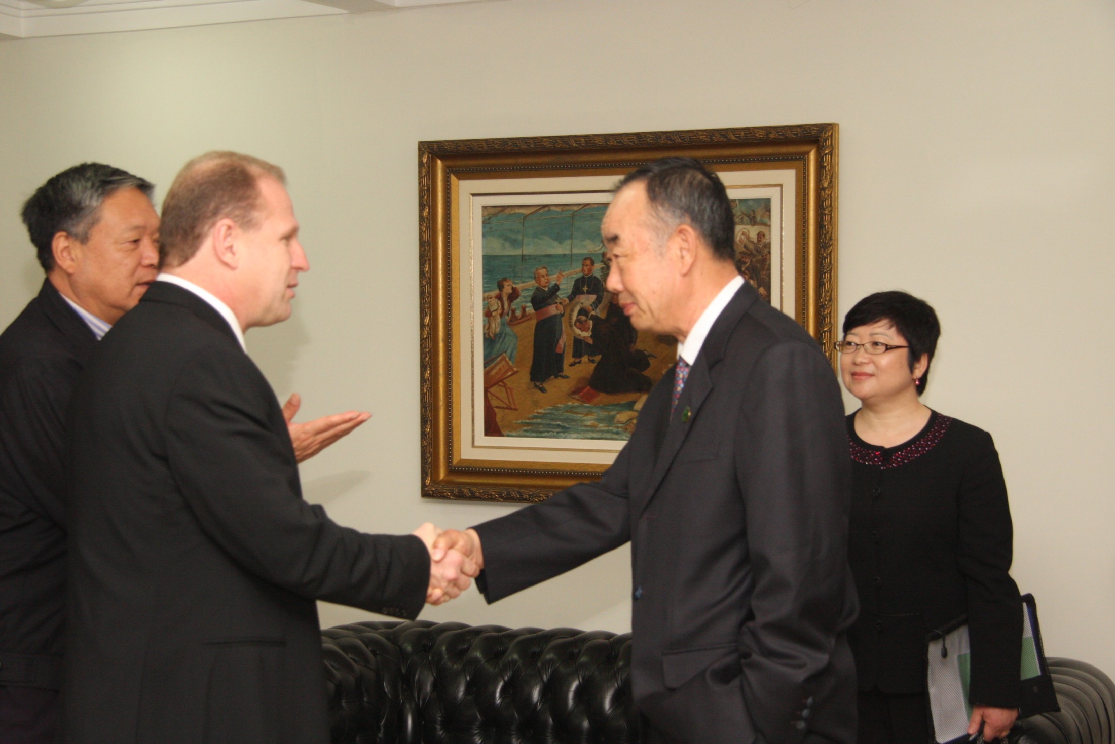 Visita - Comitiva Chinesa