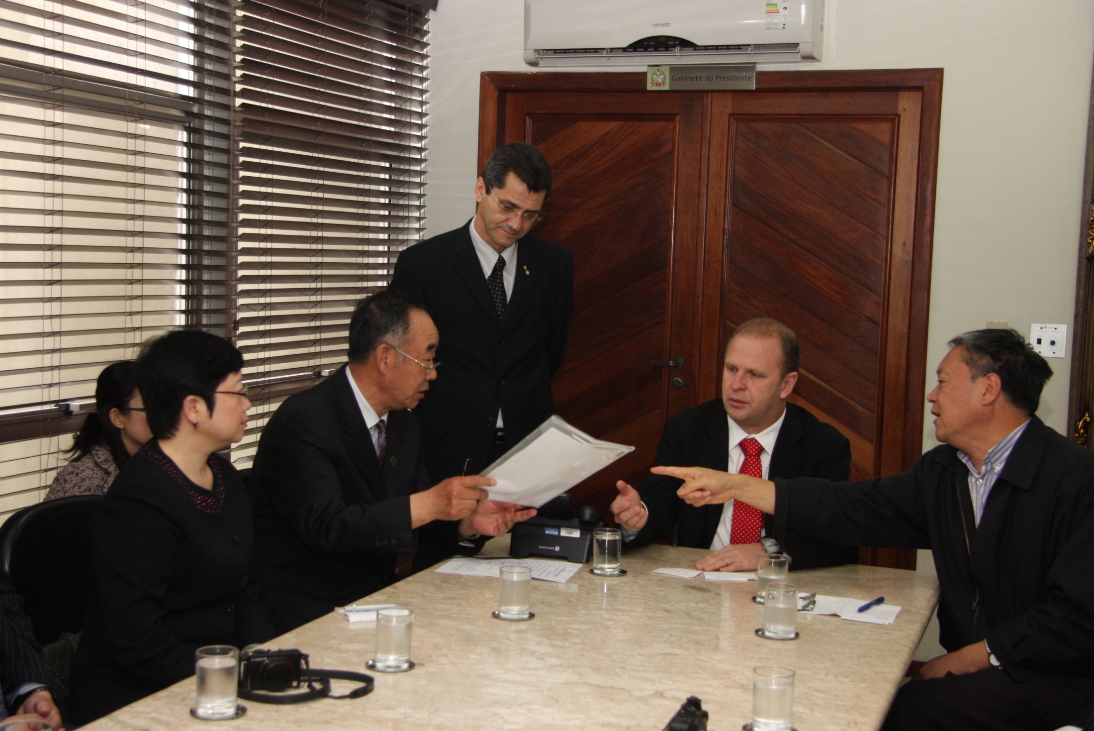 Visita - Comitiva Chinesa