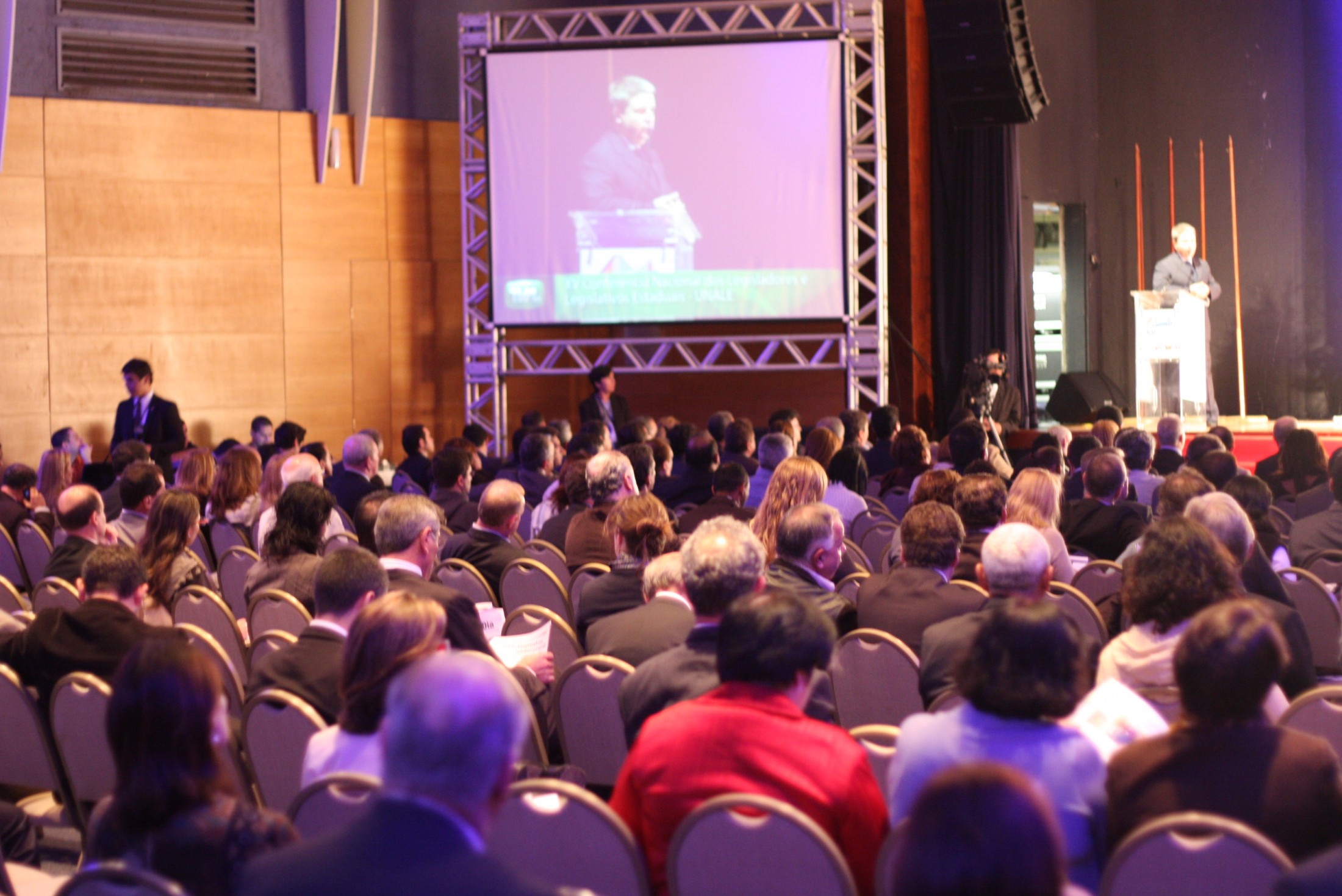 Palestra com o governador de Minas Gerais Antonio Anastasia