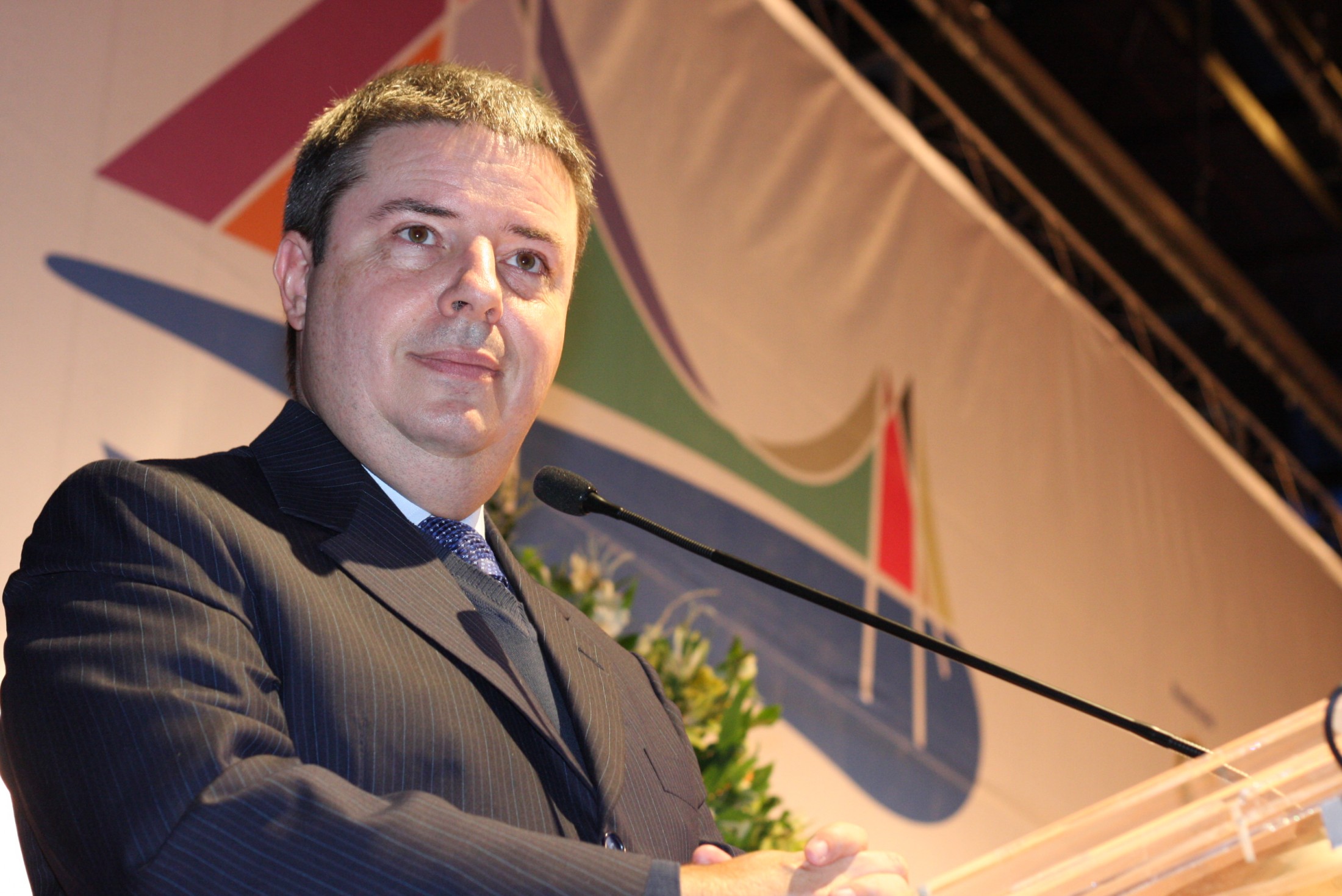 Palestra com o governador de Minas Gerais Antonio Anastasia