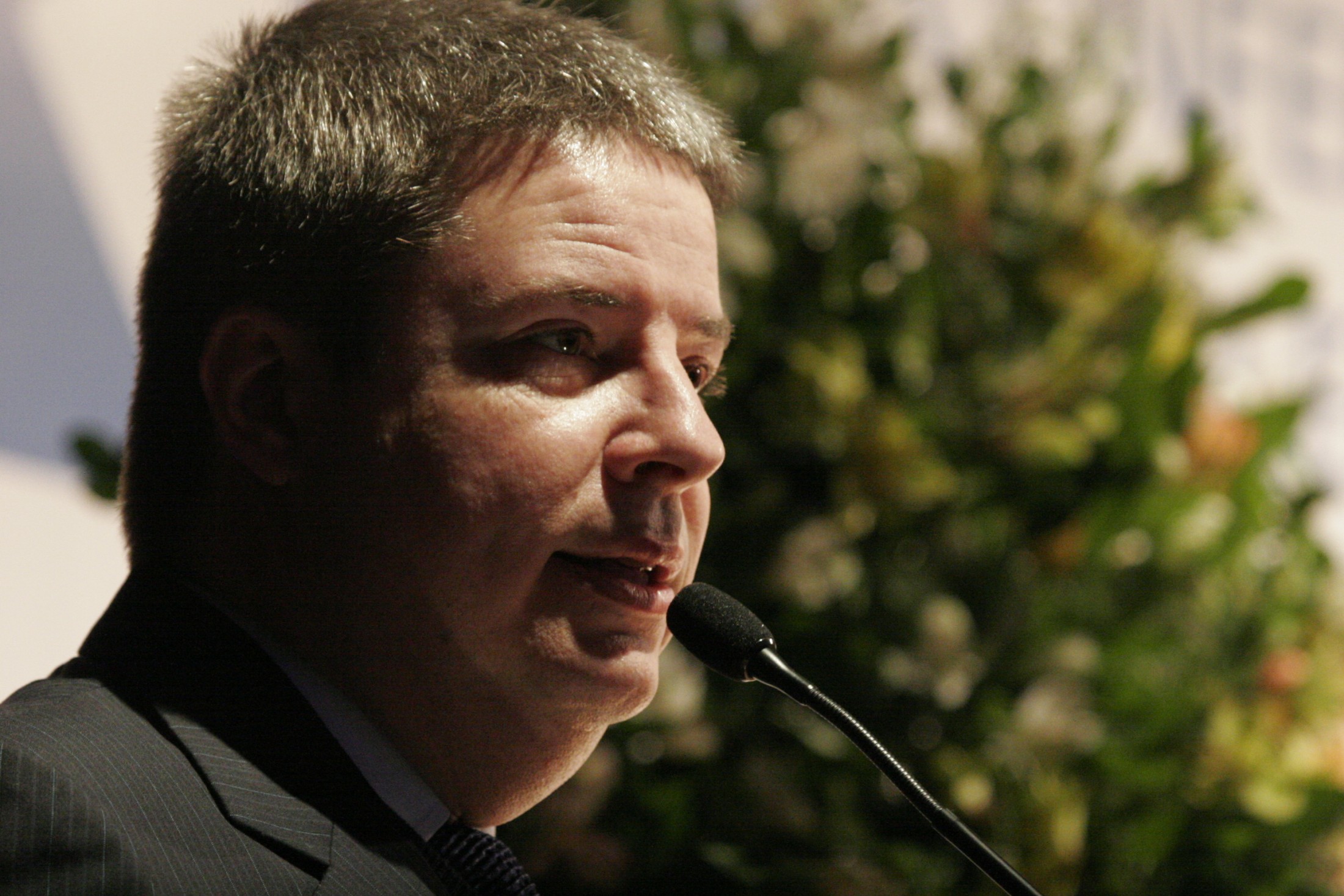 Palestra com o governador de Minas Gerais Antonio Anastasia