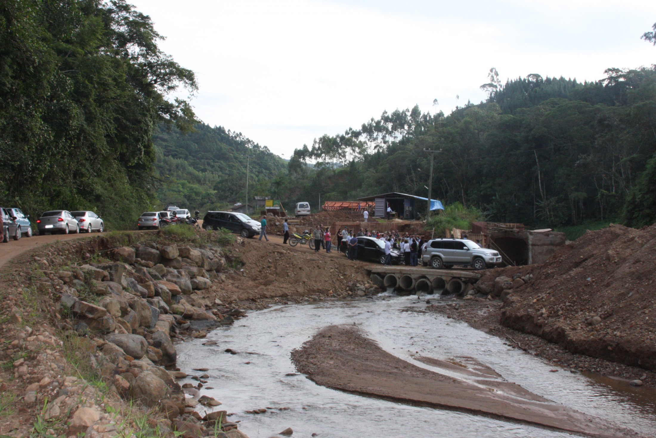 Vistoria das obras de reconstrução do Complexo do Baú