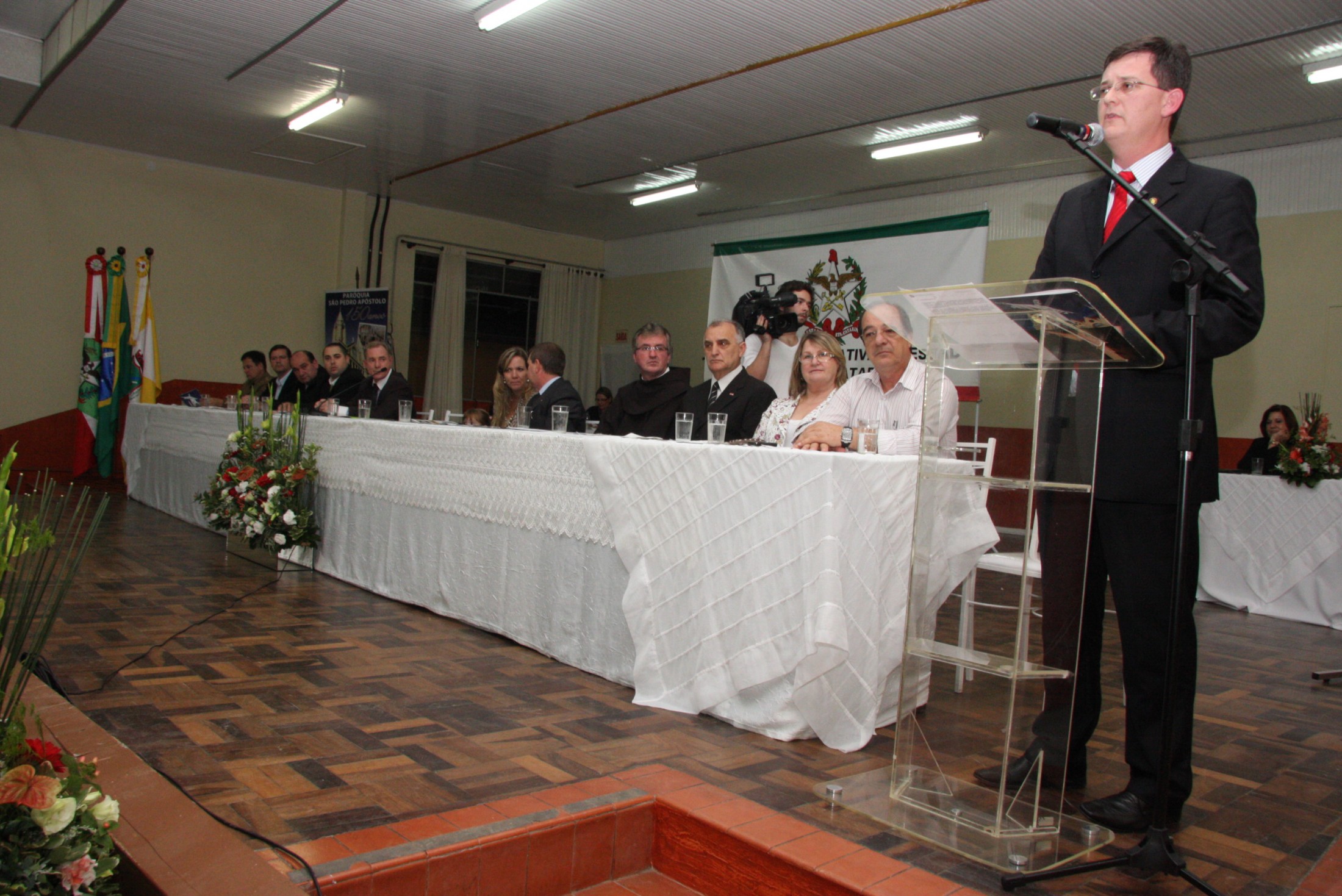 Sessão Solene em homenagem a Paróquia São Pedro Apóstolo de Gaspar