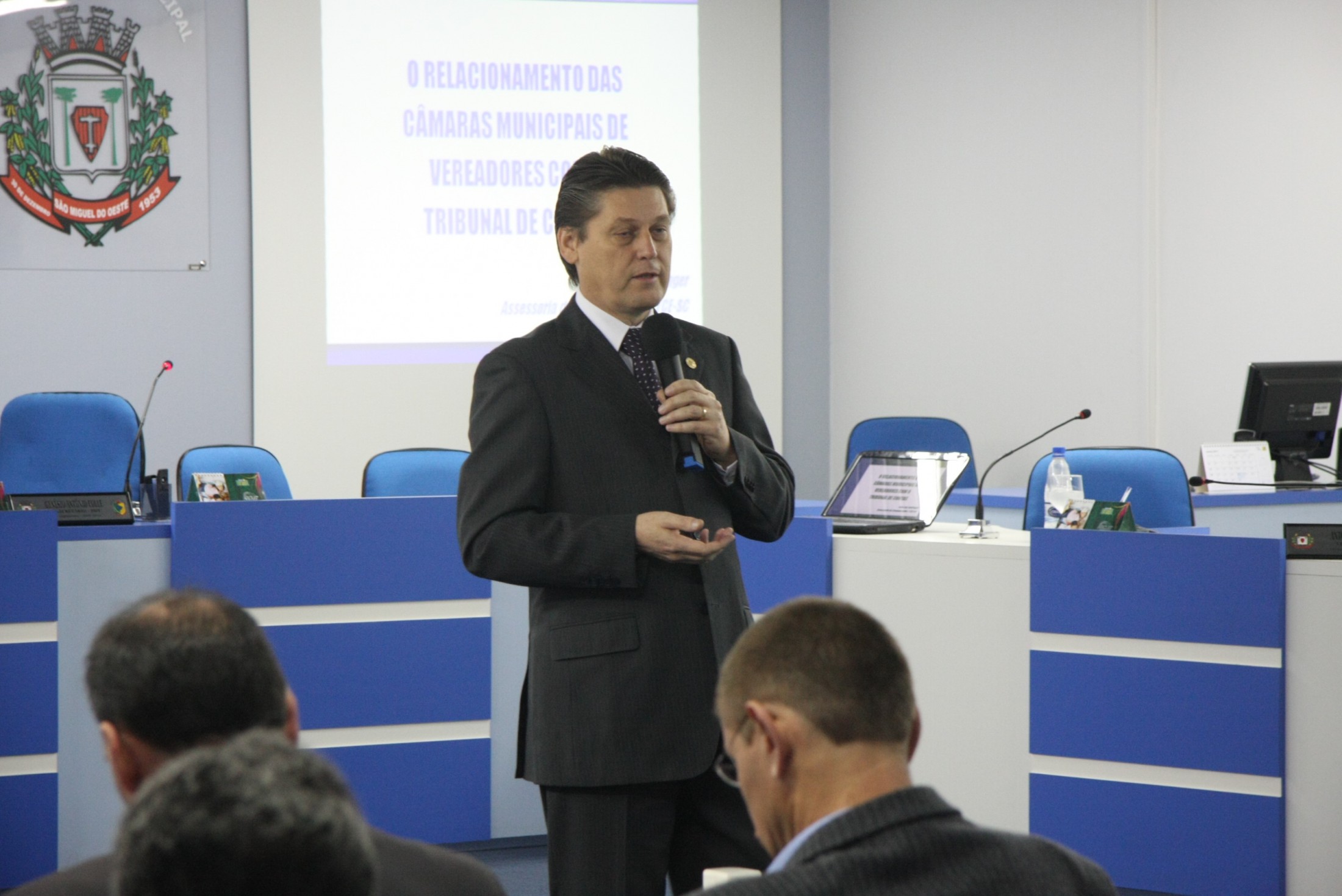 João Luiz Gattringer - Programa de Capacitação do Legislativo Municipal - São Miguel do Oeste
