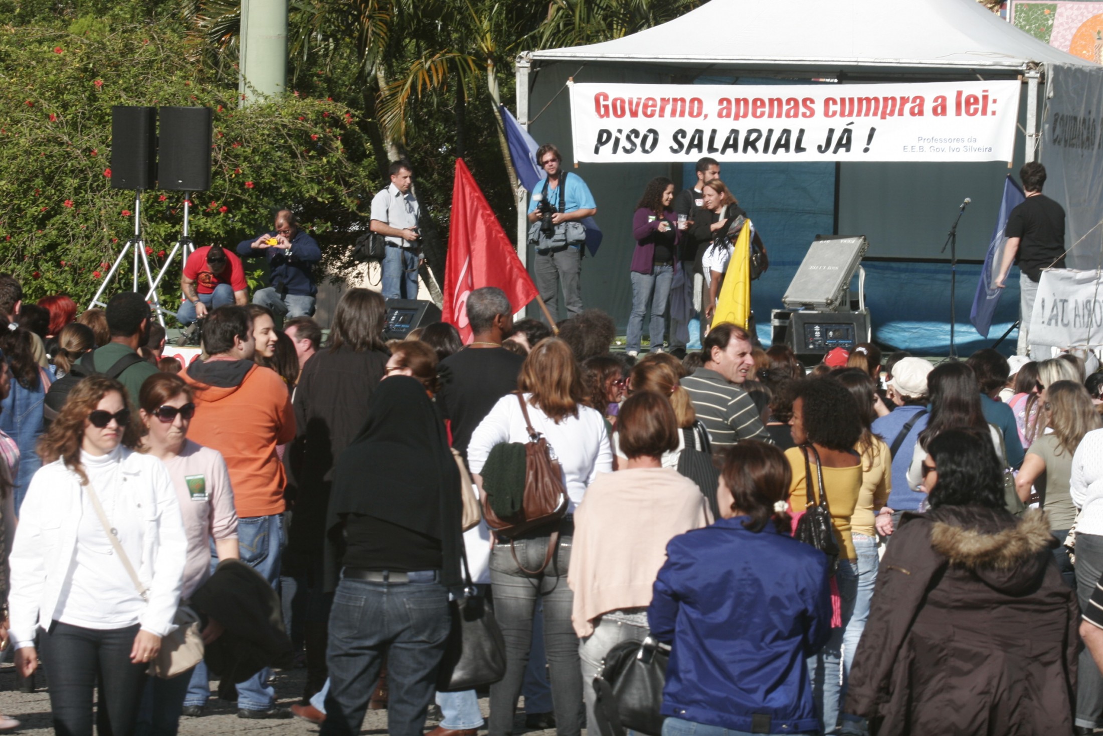 Manifestação dos Professores Estaduais