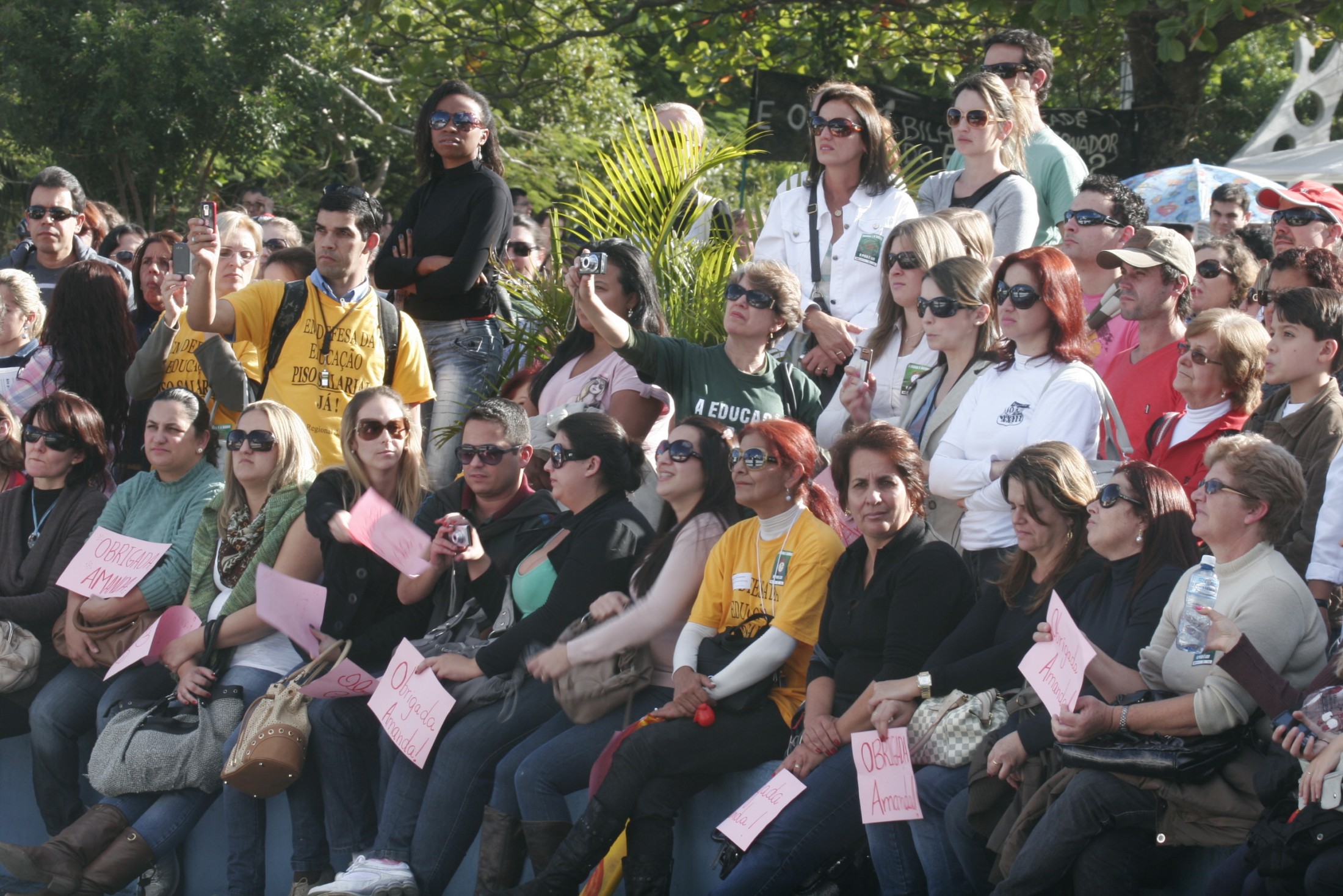 Manifestação dos Professores Estaduais