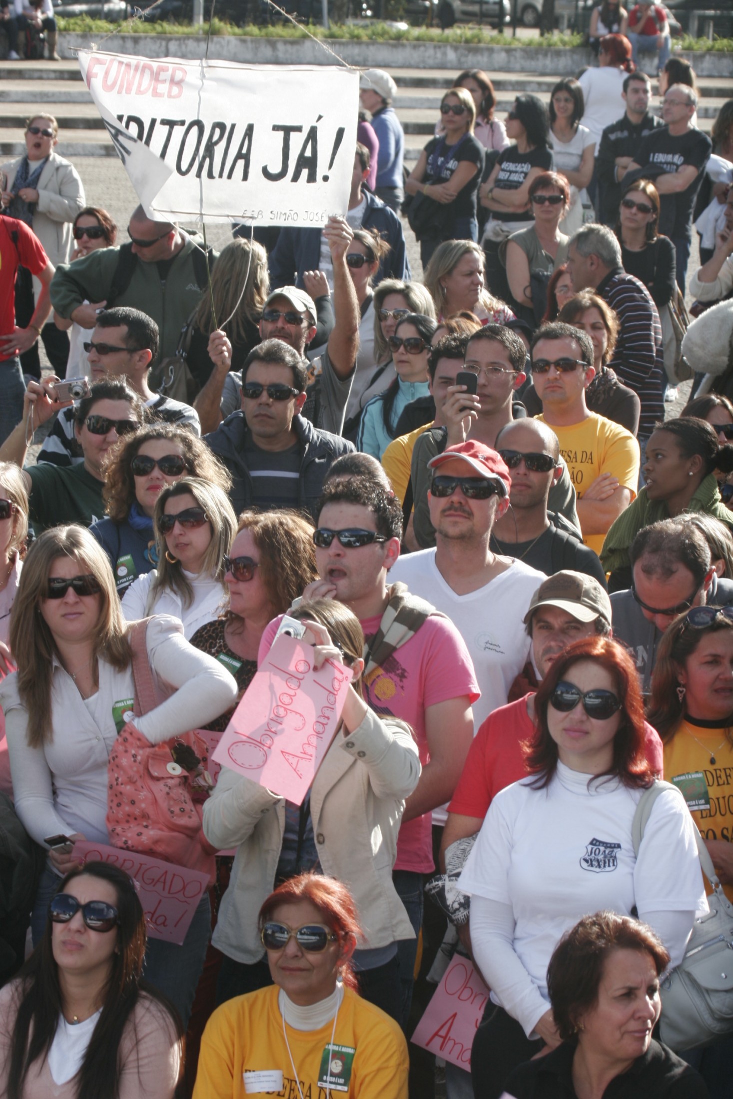 Manifestação dos Professores Estaduais