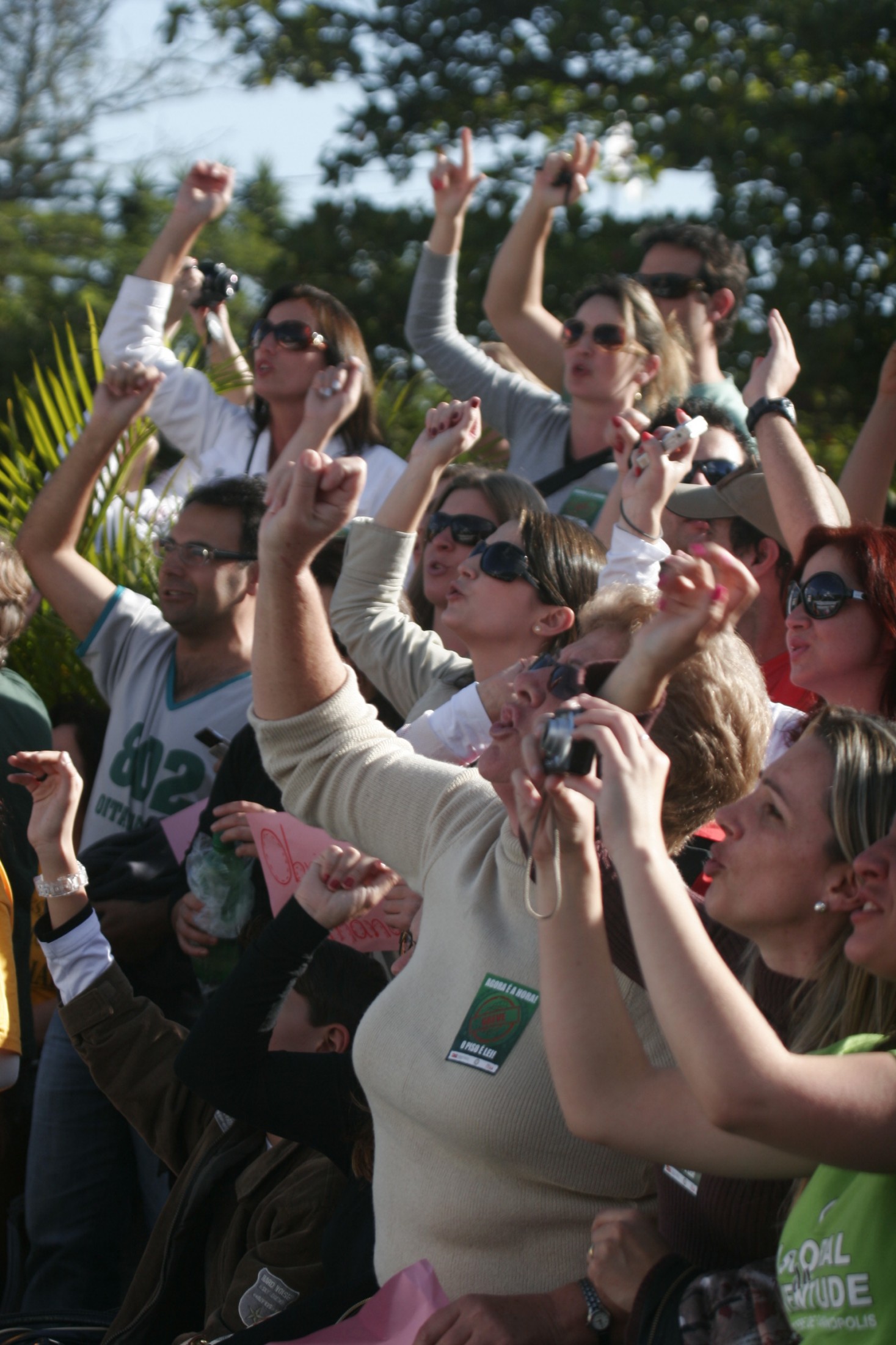 Manifestação dos Professores Estaduais