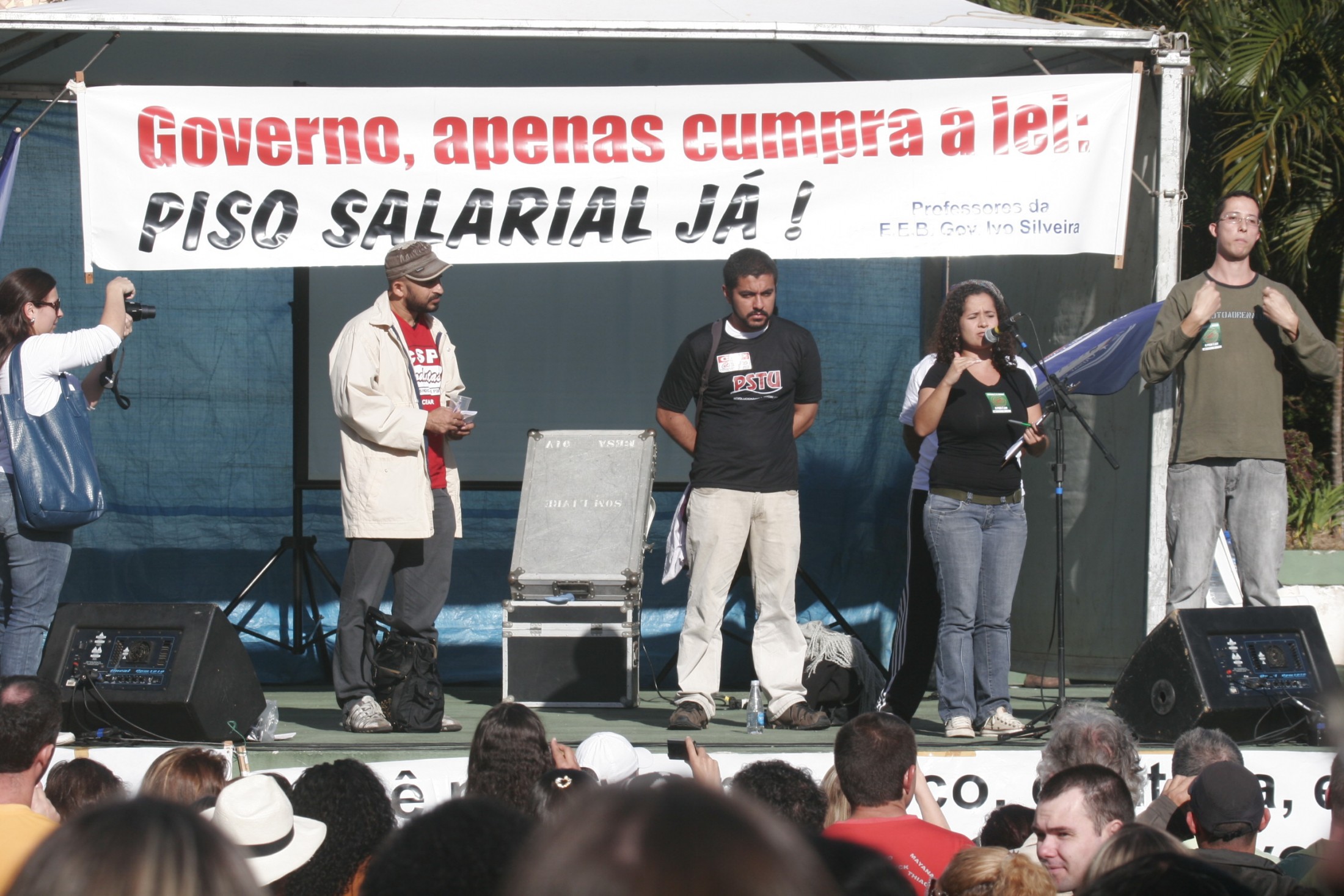 Manifestação dos Professores Estaduais
