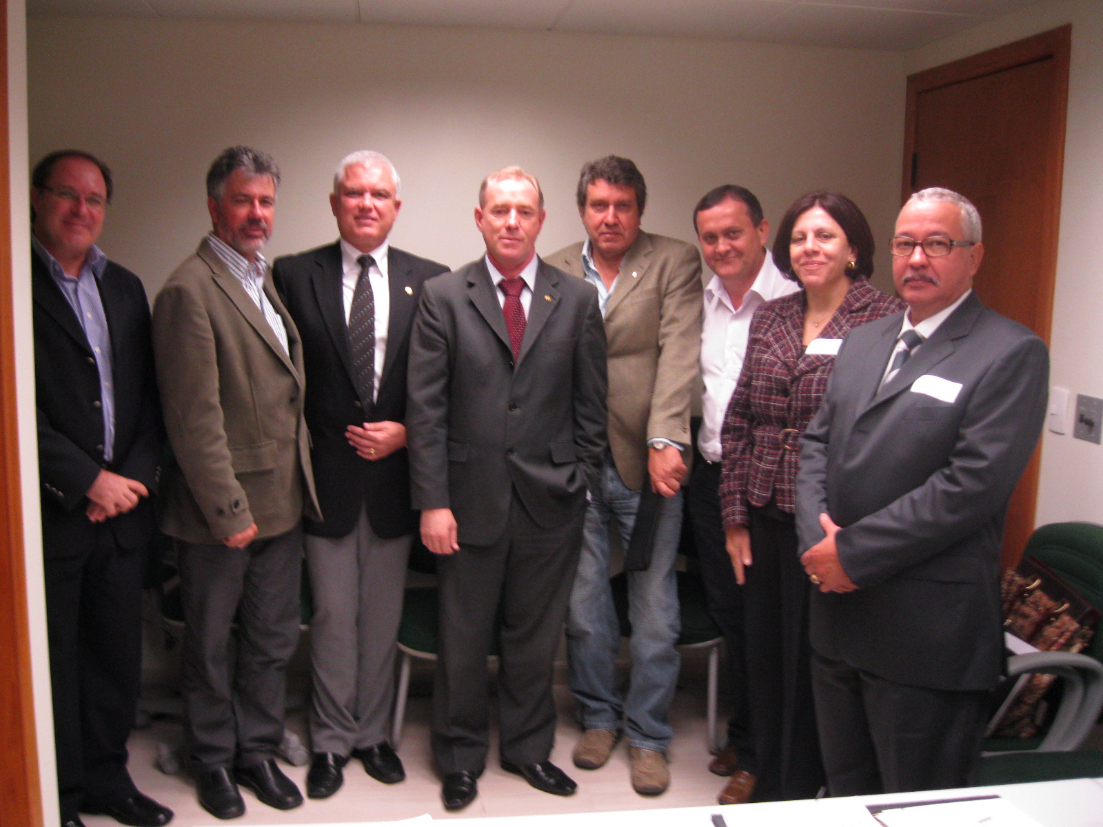 Deputados Jorge Teixeira e Aldo Schneider