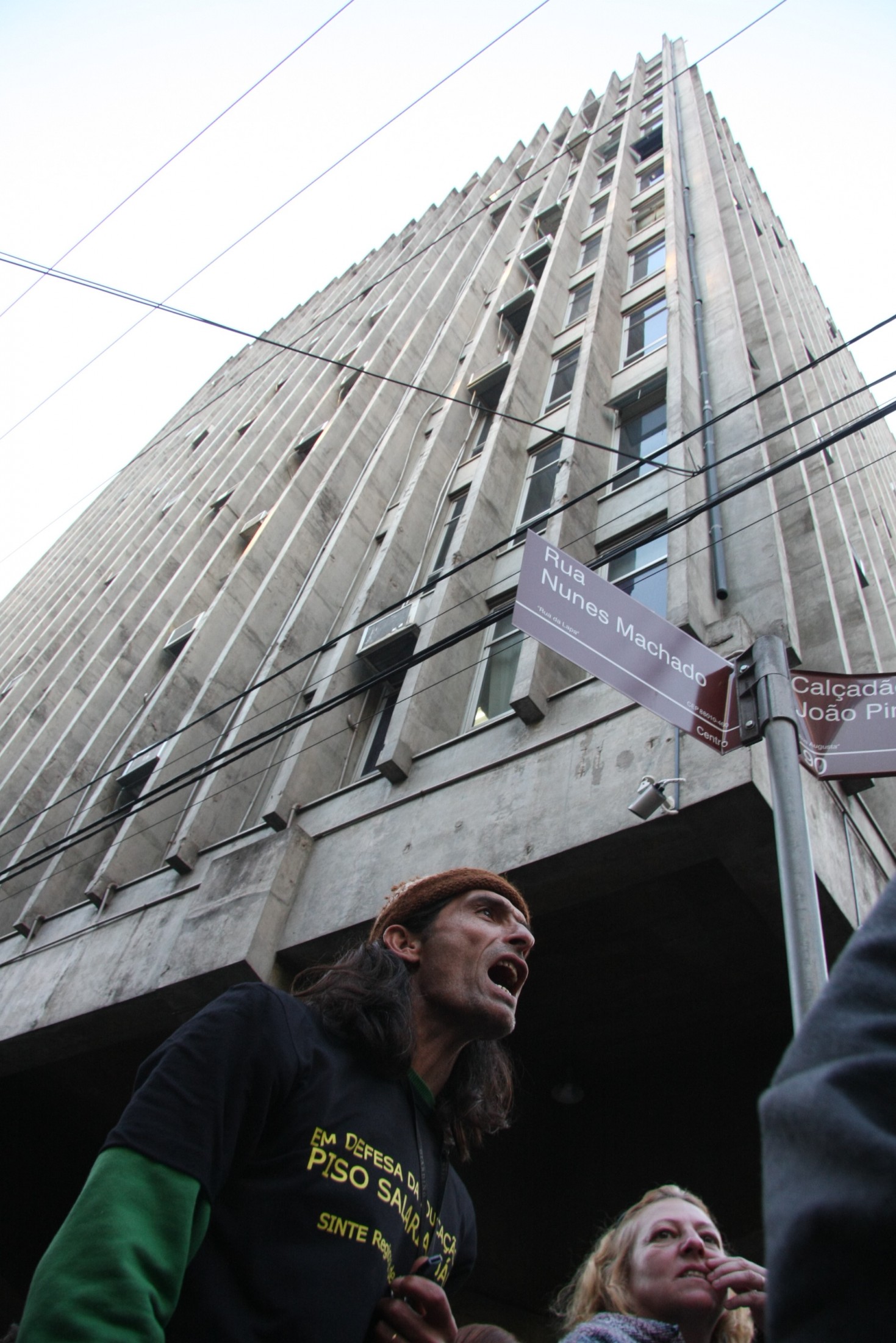 Manifestação dos Professores em greve