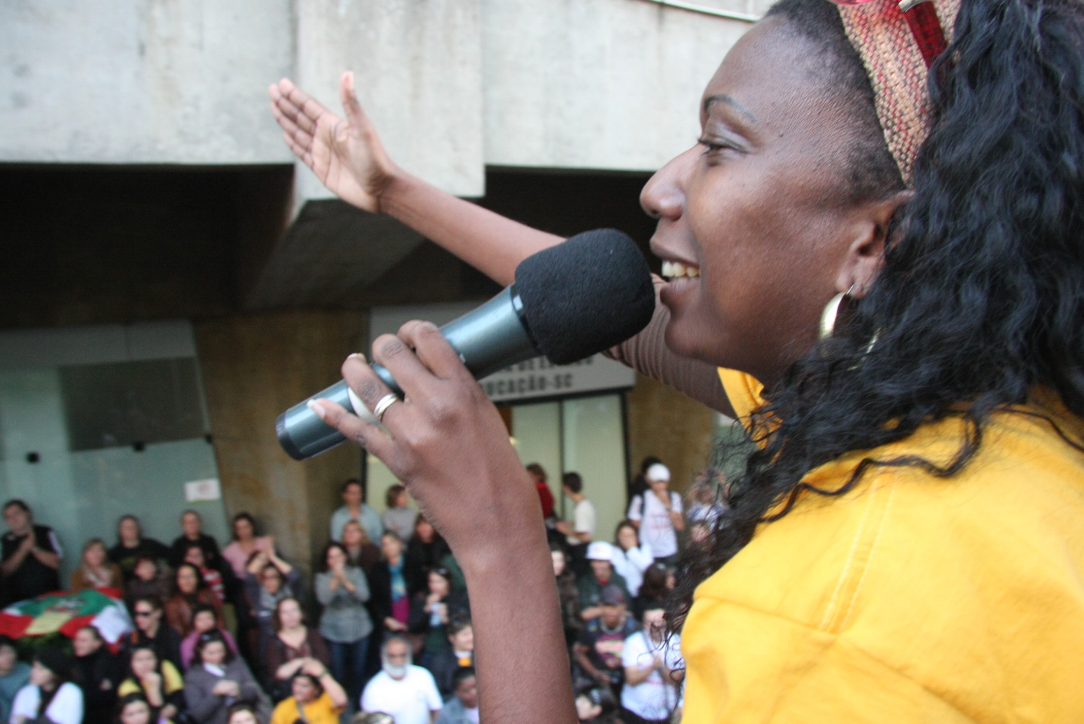 Manifestação dos Professores em greve