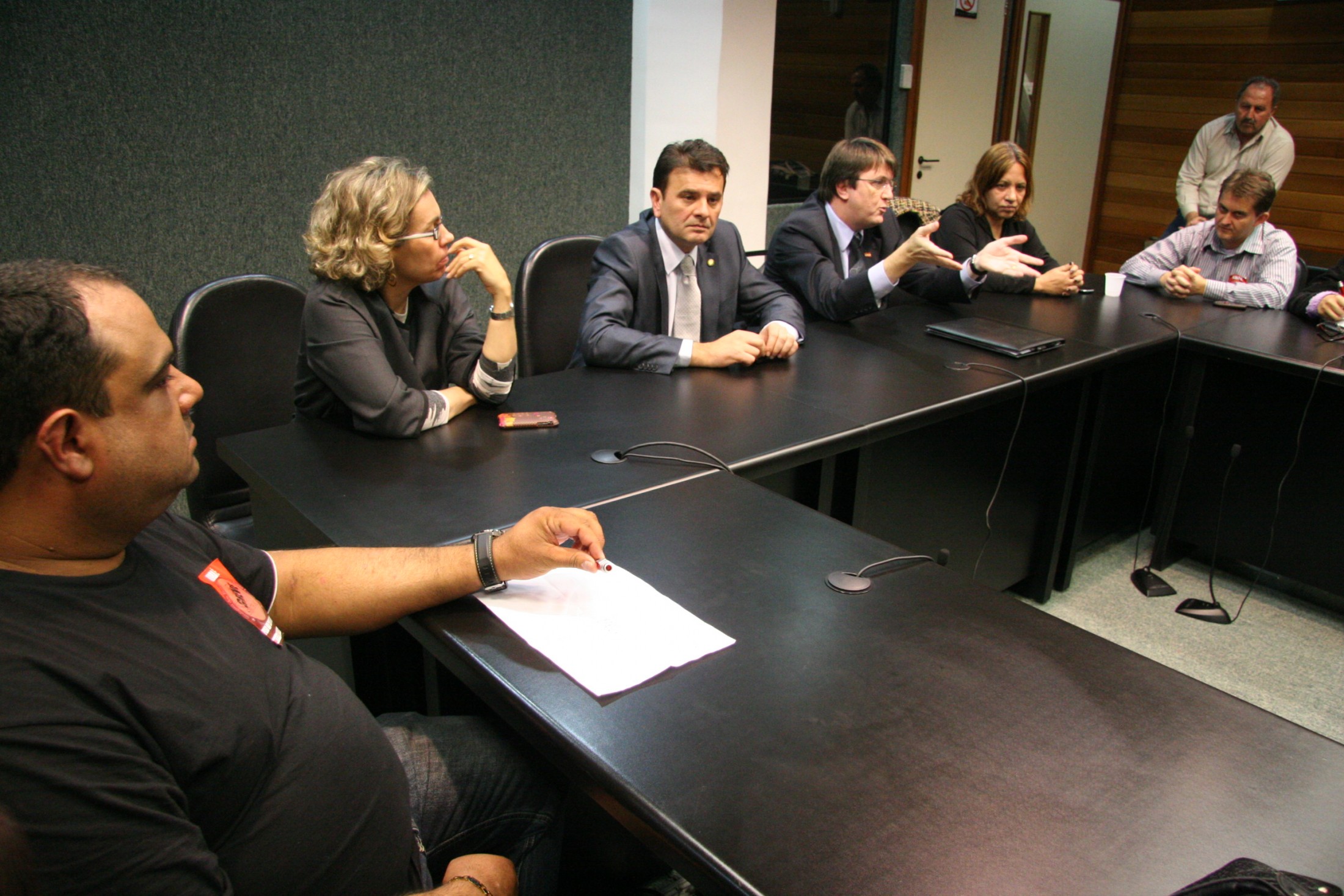 Reunião do Sinte com representantes do Governo