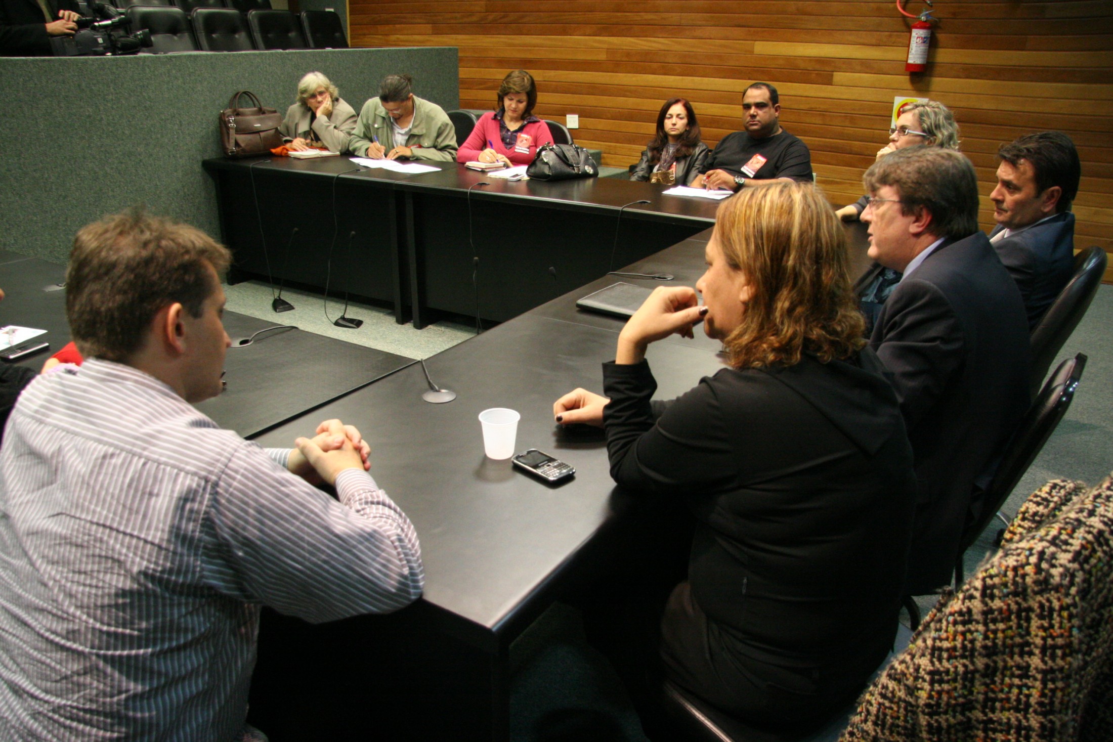 Reunião do Sinte com representantes do Governo