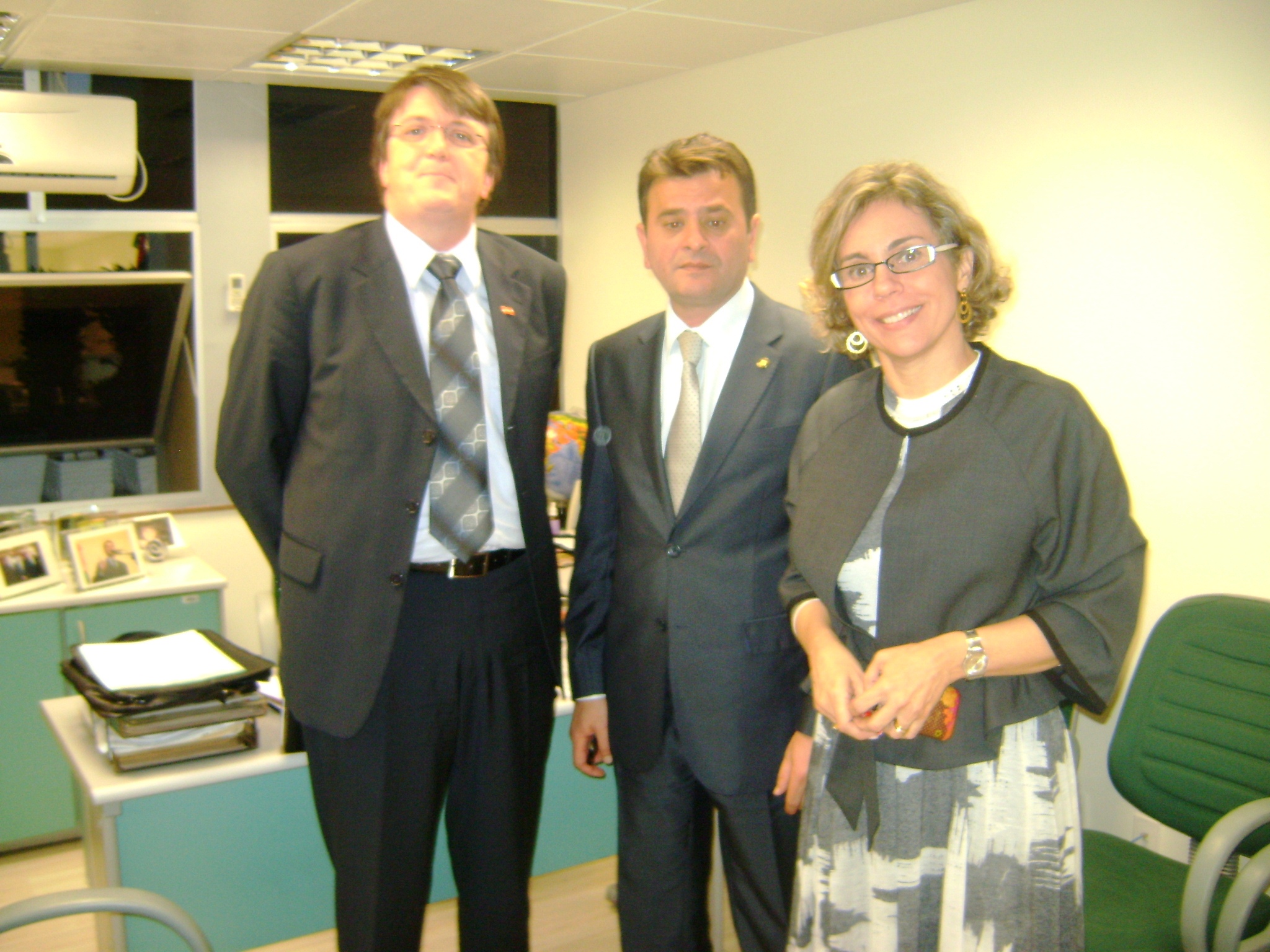 Eduardo Deschamps, Elizeu Mattos e Ana Paula Lima