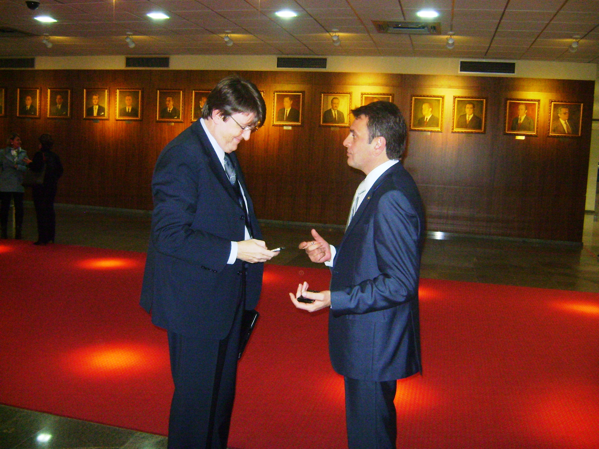 Eduardo Deschamps e Elizeu Mattos