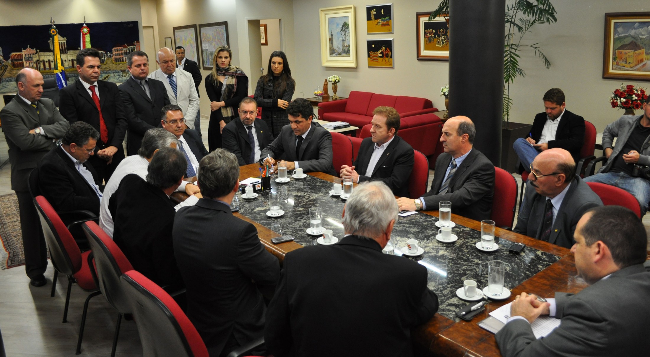 Audiência com Governador - Hospital Santa Catarina