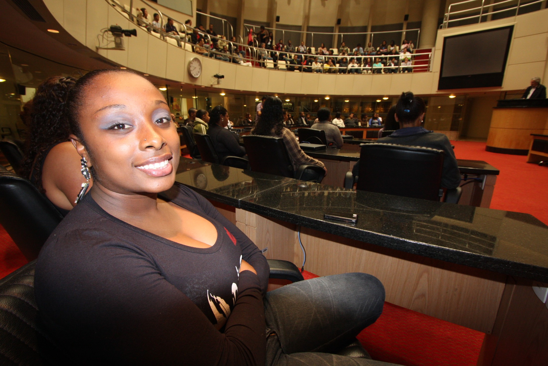 Solenidade de ingresso dos novos estagiários do Programa Antonieta de Barros - PAB