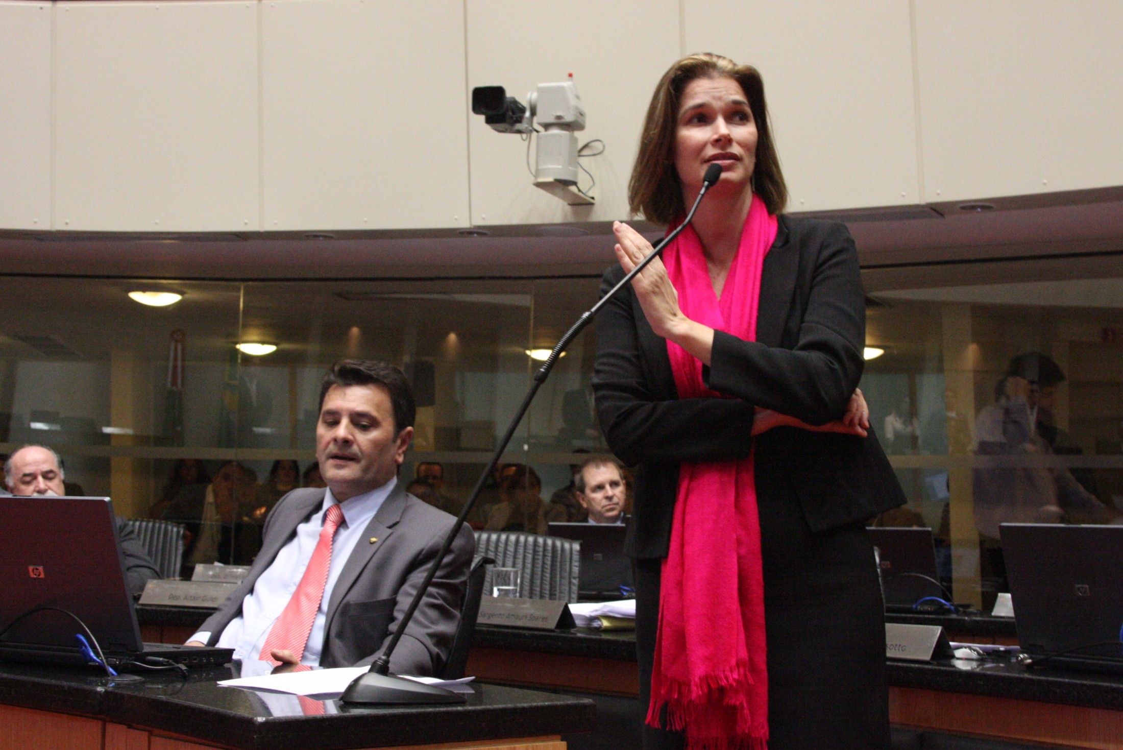 Plenário Osni Régis - Sessão Ordinária - Deputada Angela Albino (PCdoB)