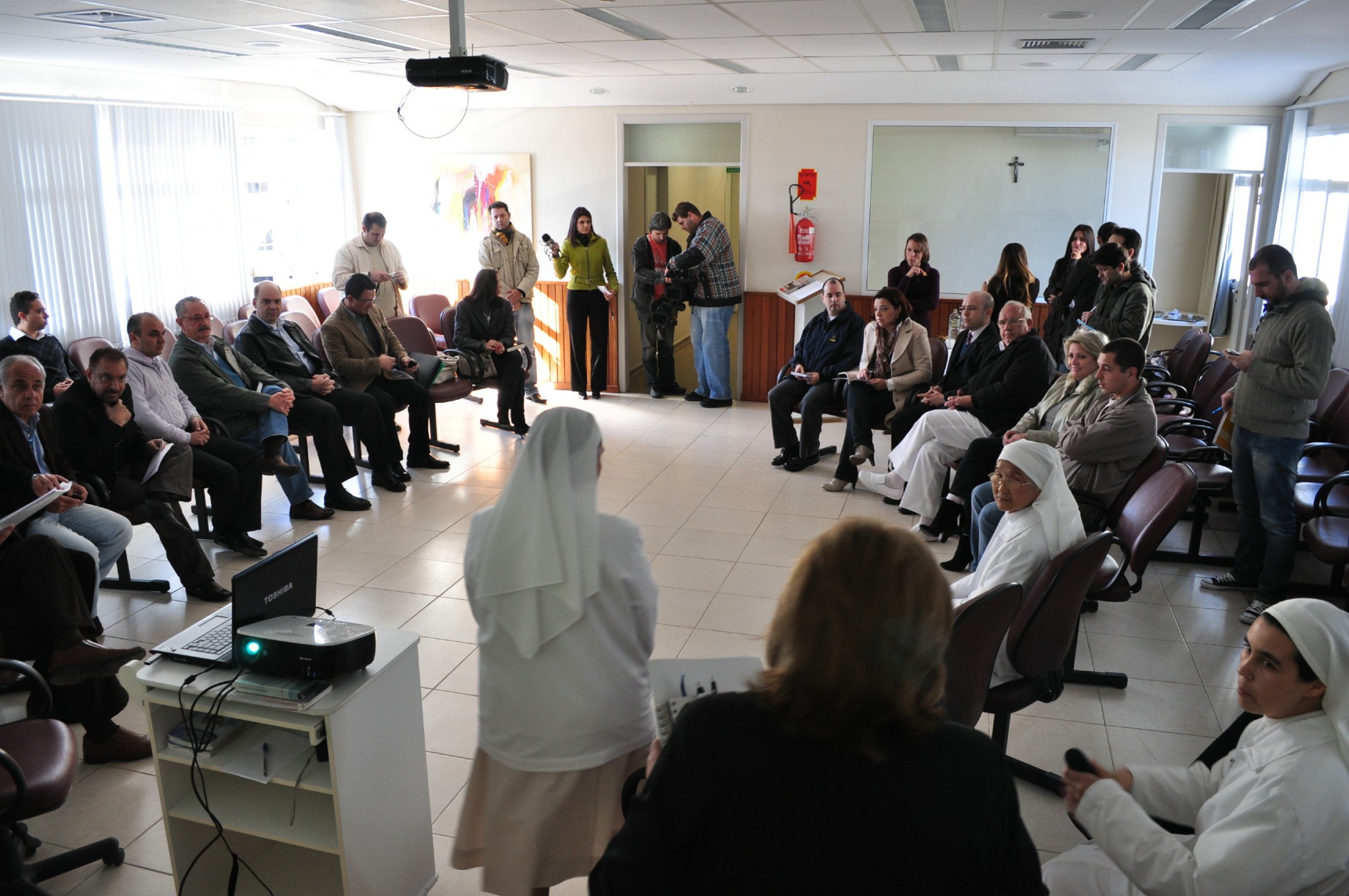 Visita ao Hospital Marieta – Tijucas/SC