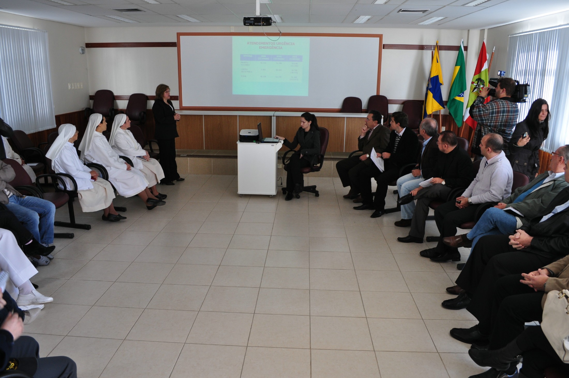 Visita ao Hospital Marieta - Tijucas/SC