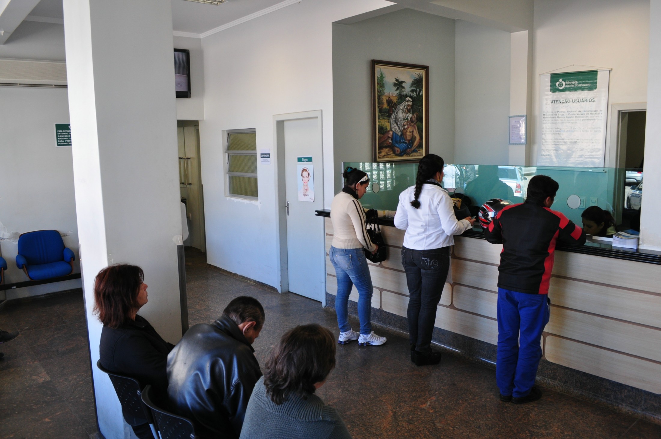 Visita ao Hospital Marieta - Tijucas/SC