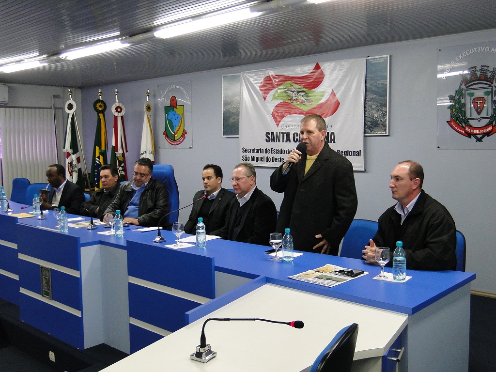 Camara de Vereadores de SMO – Reunião com o Govern