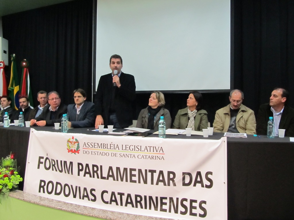 Fórum Parlamentar das Rodovias discute revitalização da SC-283