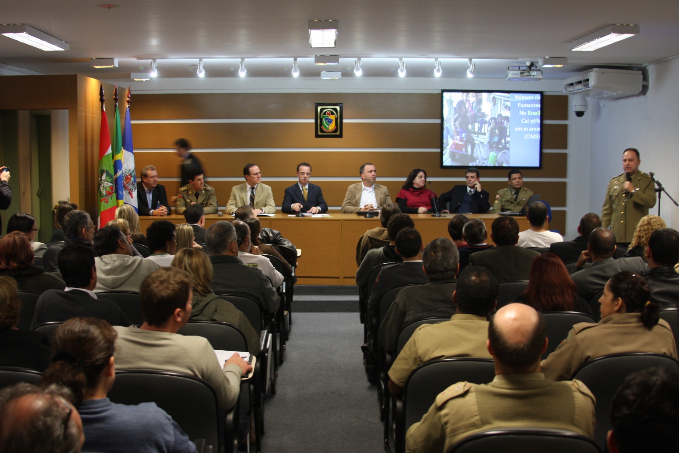 Audiência Pública regional promovida pelo Fórum Permanente de Combate e Prevenção às Drogas a fim de fazer diagnóstico da realidade das drogas em cada um dos municípios catarinenses