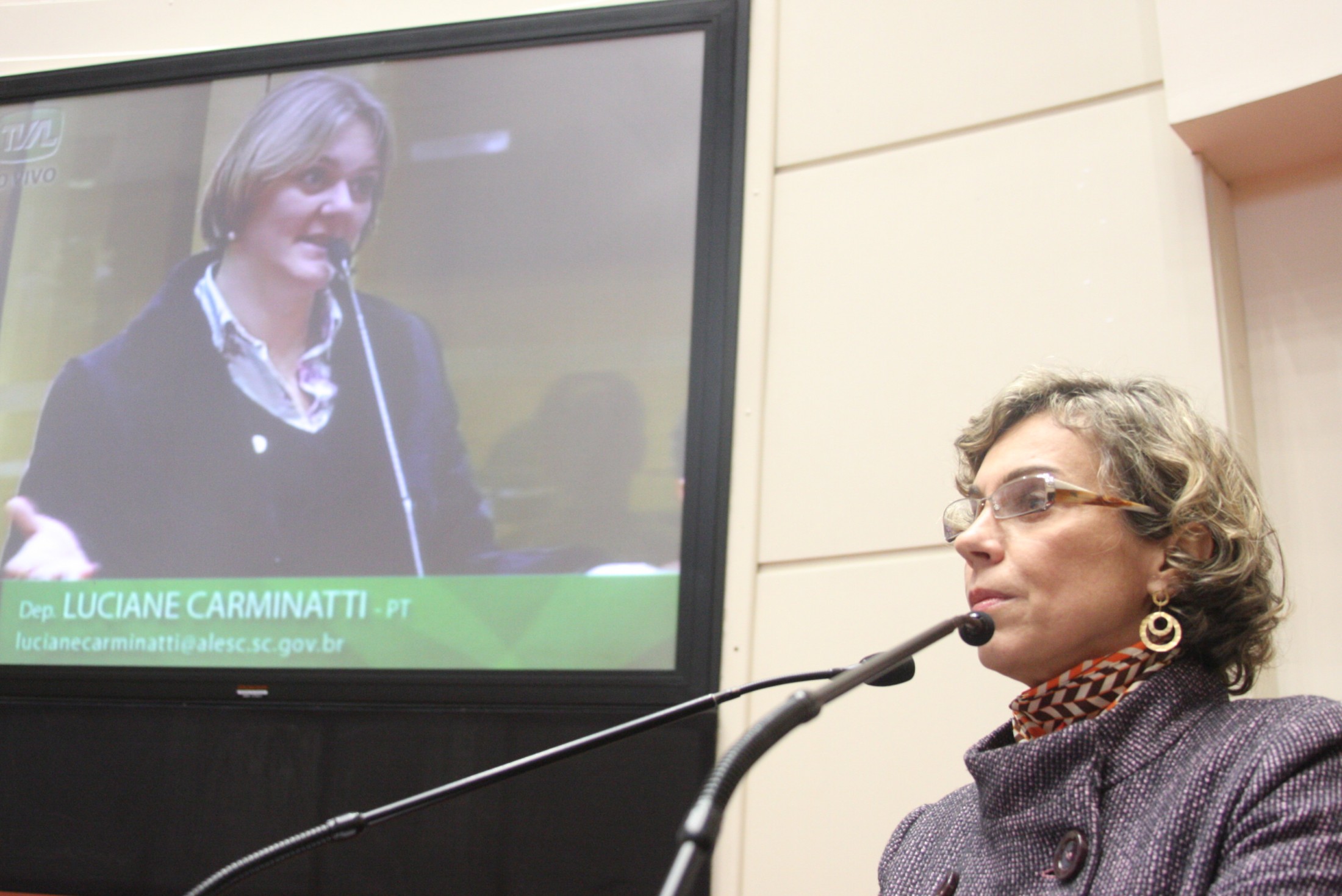 Deputada Ana Paula Lima (PT)