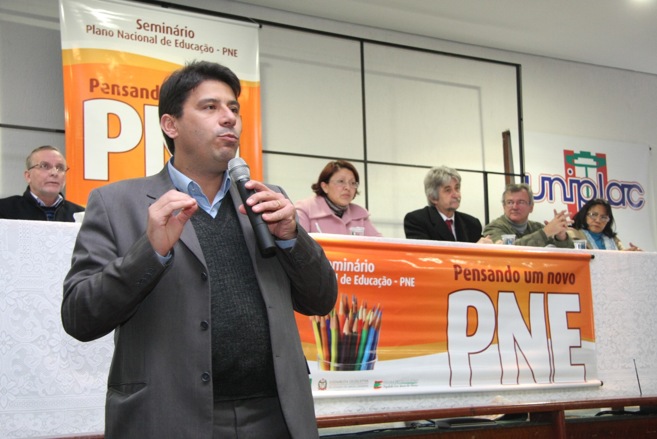 Seminário - Plano Nacional de Educação - Lages - Carlos Eduardo Sanches