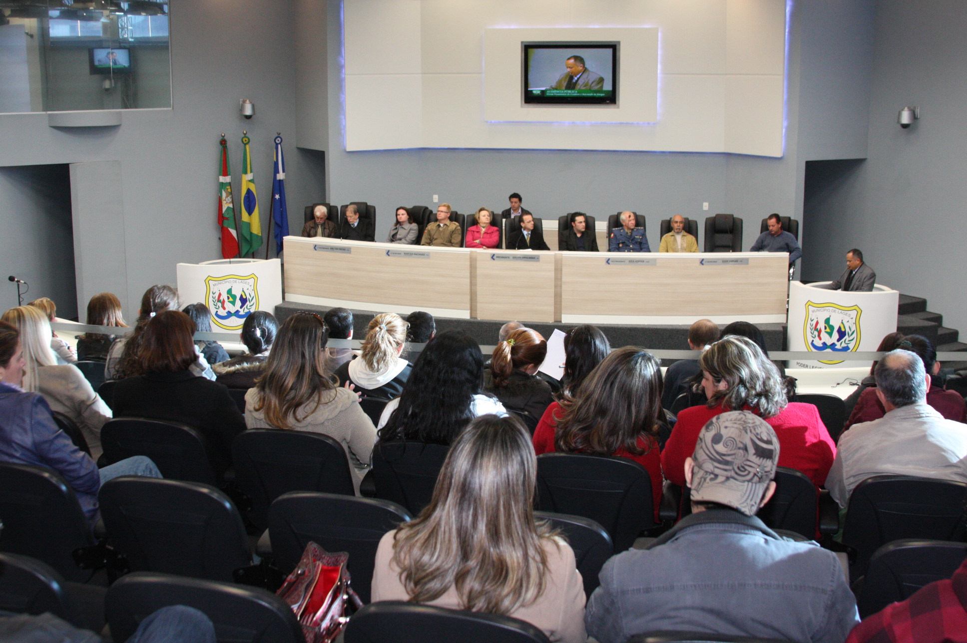 Fórum Parlamentar de Prevenção e Combate às Drogas - Audiência pública ''Santa Catarina sem drogas'' - Local: Câmara Municipal de Lages