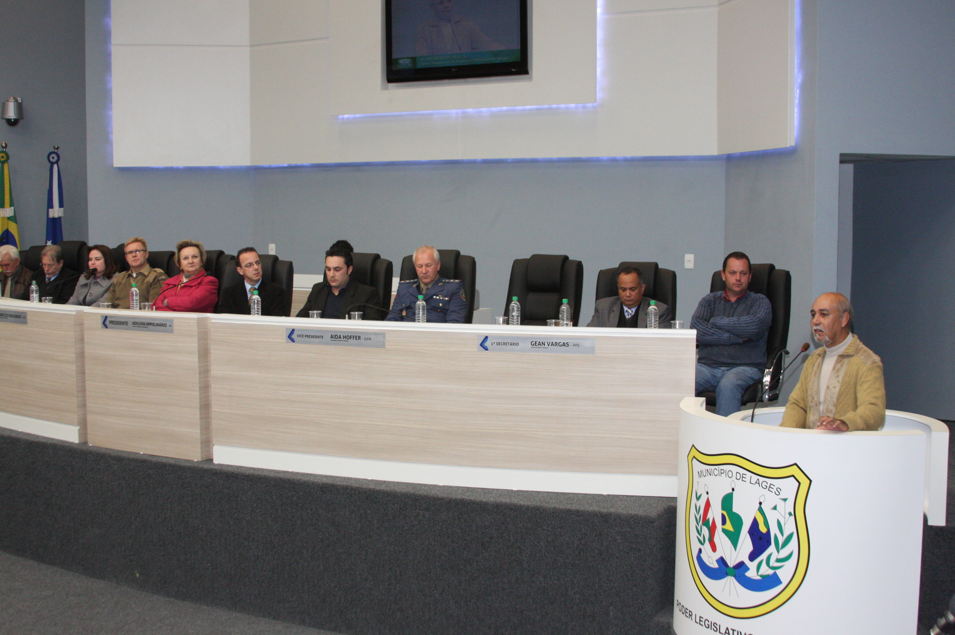 Fórum Parlamentar de Prevenção e Combate às Drogas - Audiência pública ''Santa Catarina sem drogas'' - Local: Câmara Municipal de Lages