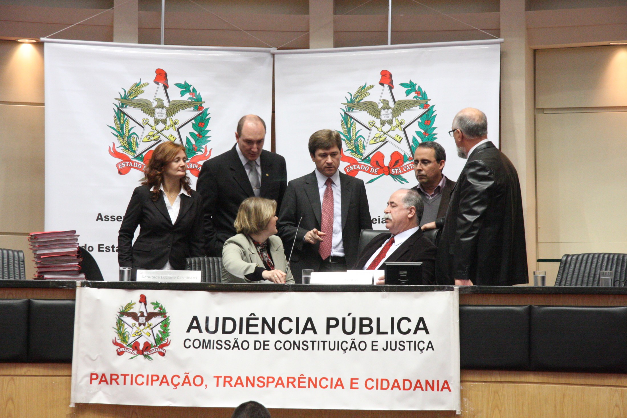 Comissões de Justiça e de Direitos e Garantias Fundamentais - Audiência pública ''A Defensoria Pública de Santa Catarina''