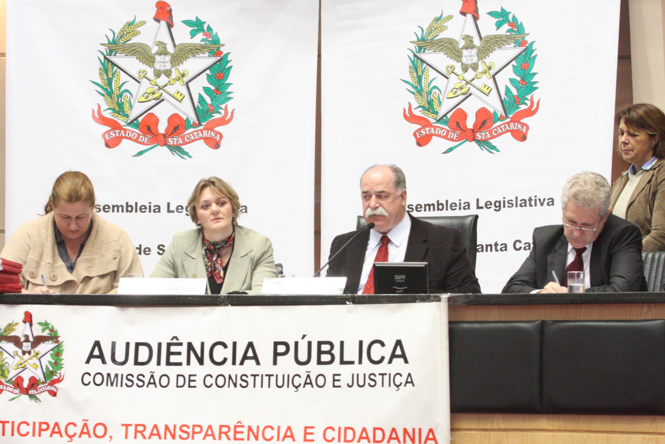 Comissões de Justiça e de Direitos e Garantias Fundamentais - Audiência pública ''A Defensoria Pública de Santa Catarina''