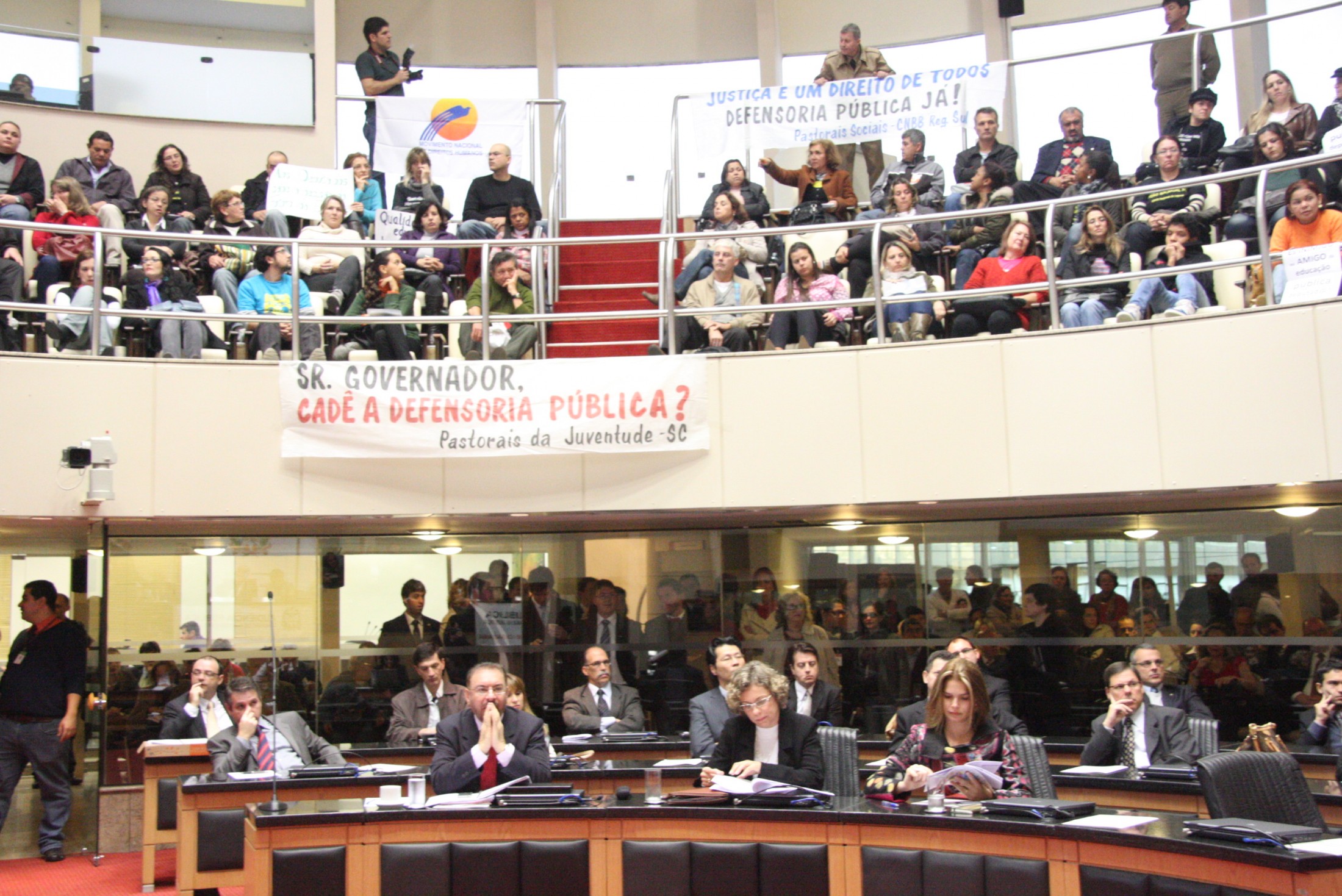 Comissões de Justiça e de Direitos e Garantias Fundamentais - Audiência pública 'A Defensoria Pública de Santa Catarina'