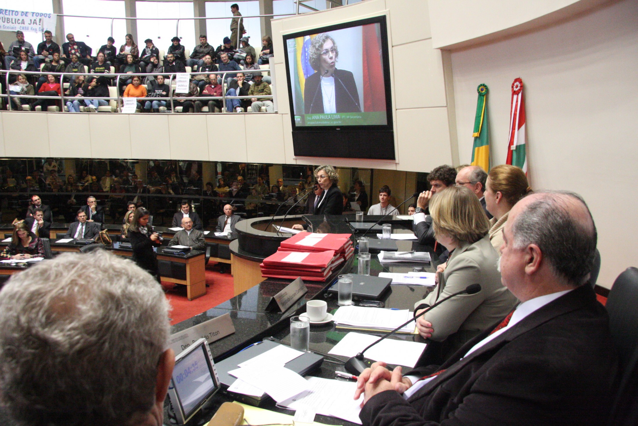 Comissões de Justiça e de Direitos e Garantias Fundamentais - Audiência pública ''A Defensoria Pública de Santa Catarina''