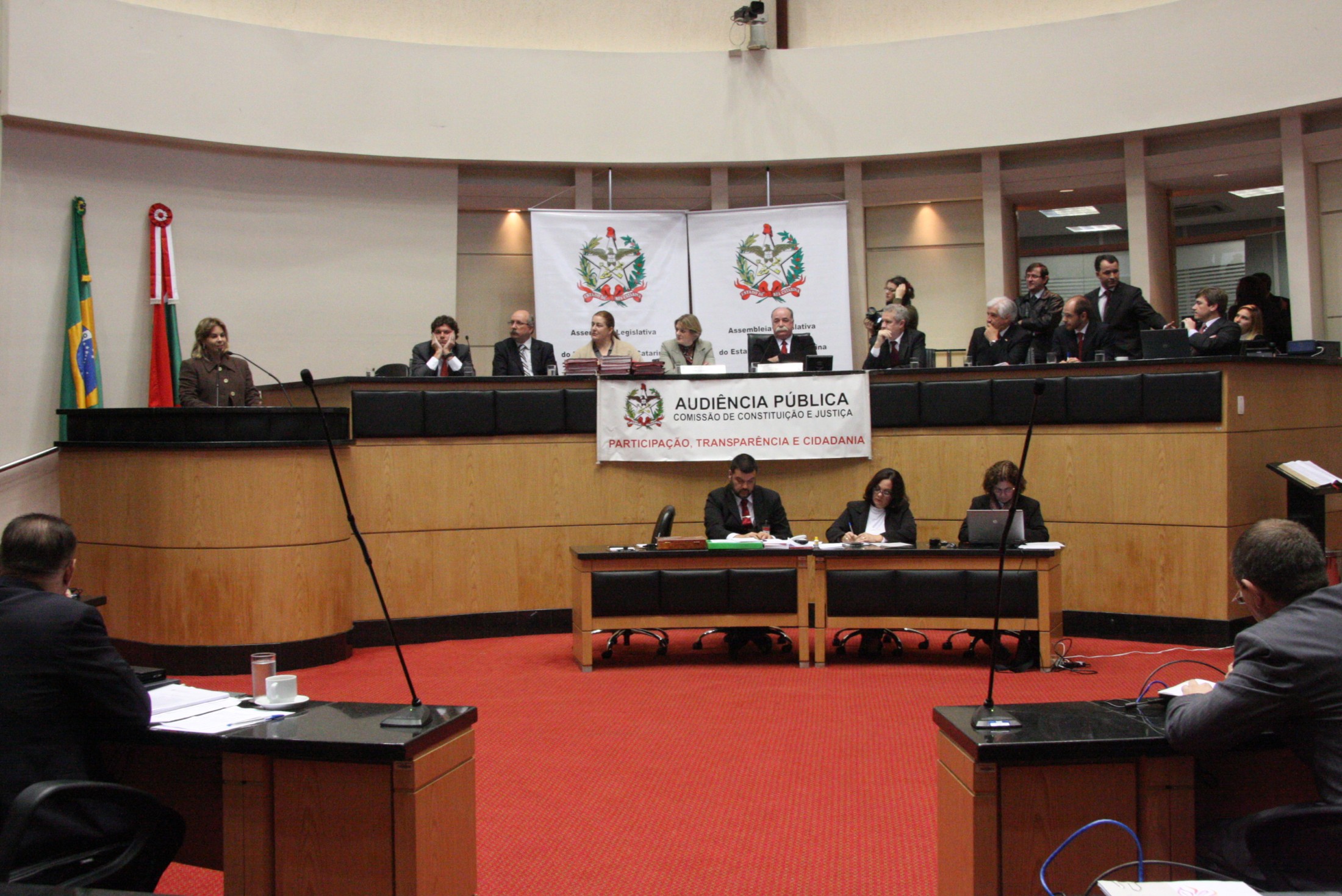 Comissões de Justiça e de Direitos e Garantias Fundamentais - Audiência pública ''A Defensoria Pública de Santa Catarina''