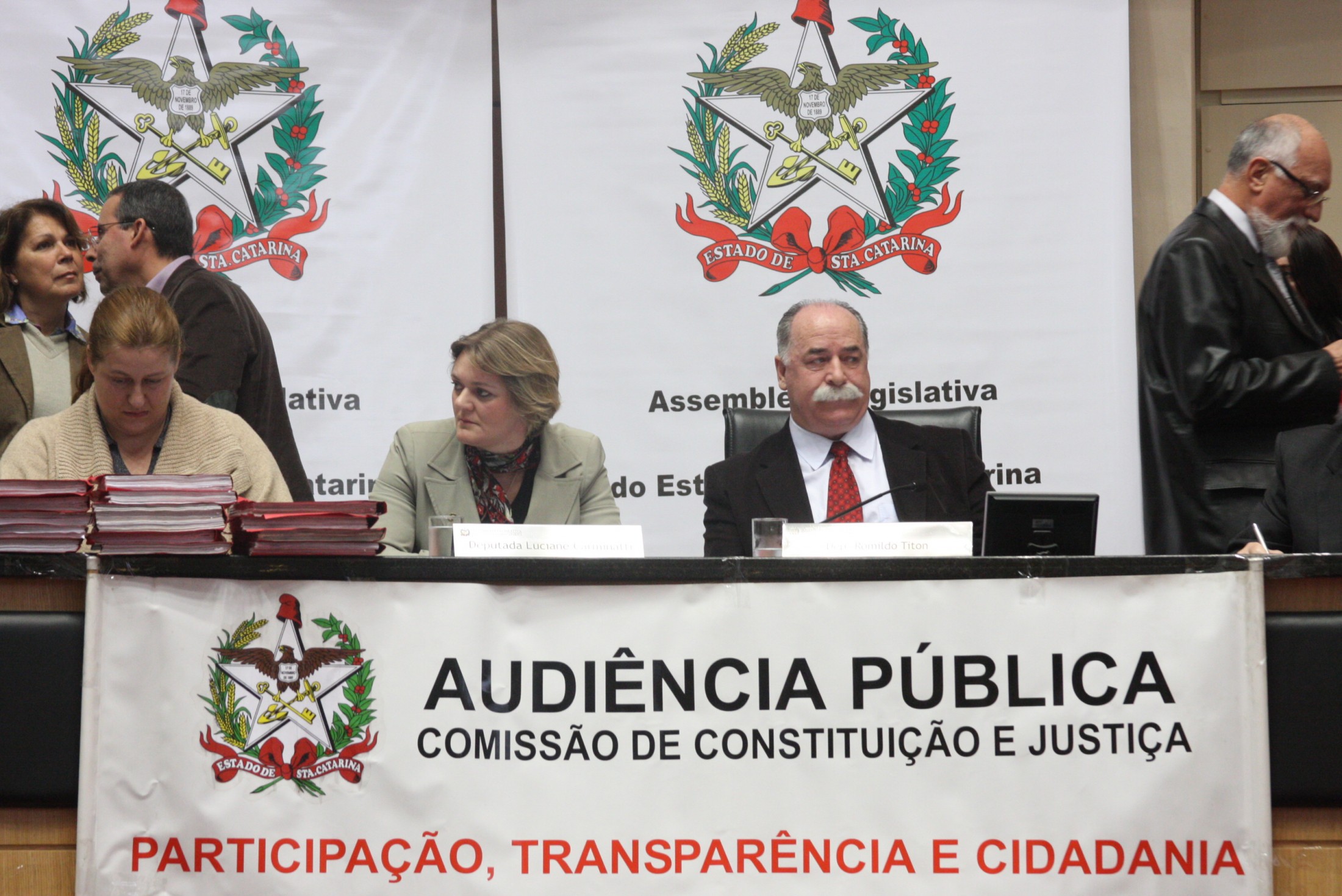 Comissões de Justiça e de Direitos e Garantias Fundamentais - Audiência pública ''A Defensoria Pública de Santa Catarina''