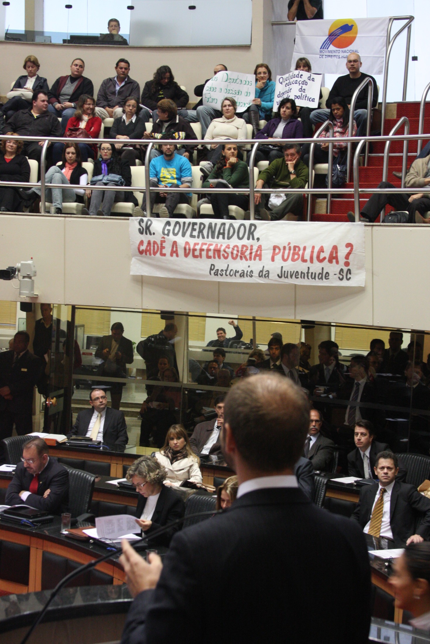 Comissões de Justiça e de Direitos e Garantias Fundamentais - Audiência pública ''A Defensoria Pública de Santa Catarina''