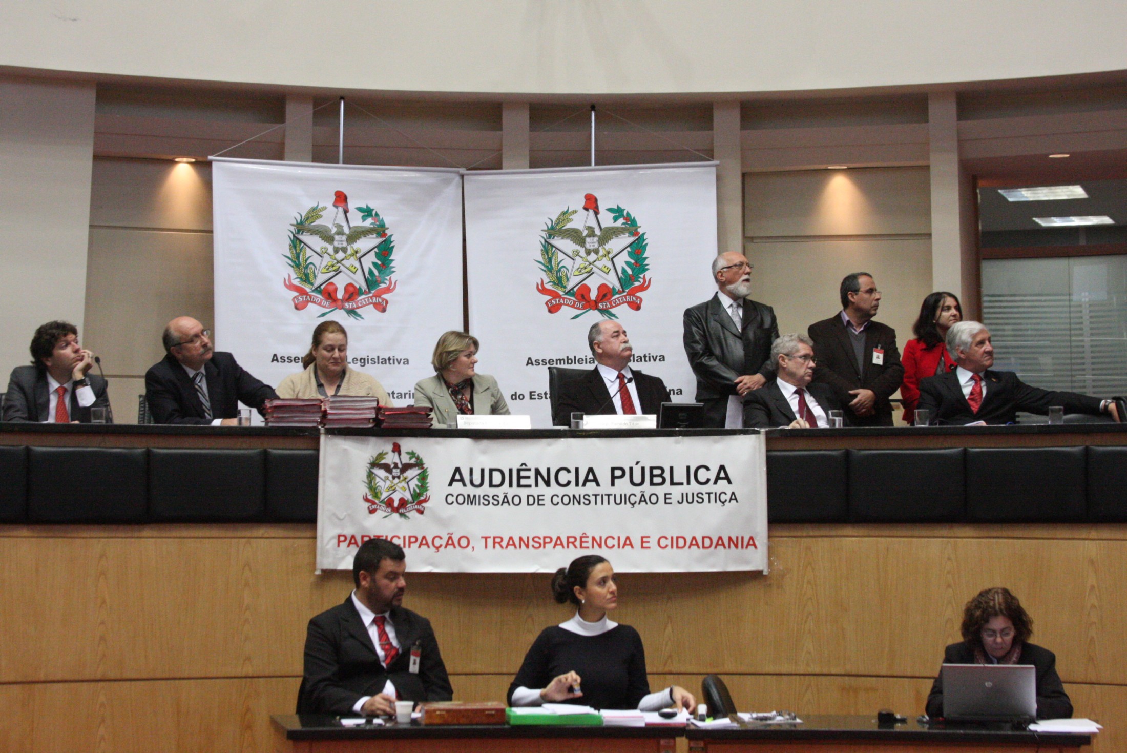 Comissões de Justiça e de Direitos e Garantias Fundamentais - Audiência pública ''A Defensoria Pública de Santa Catarina''